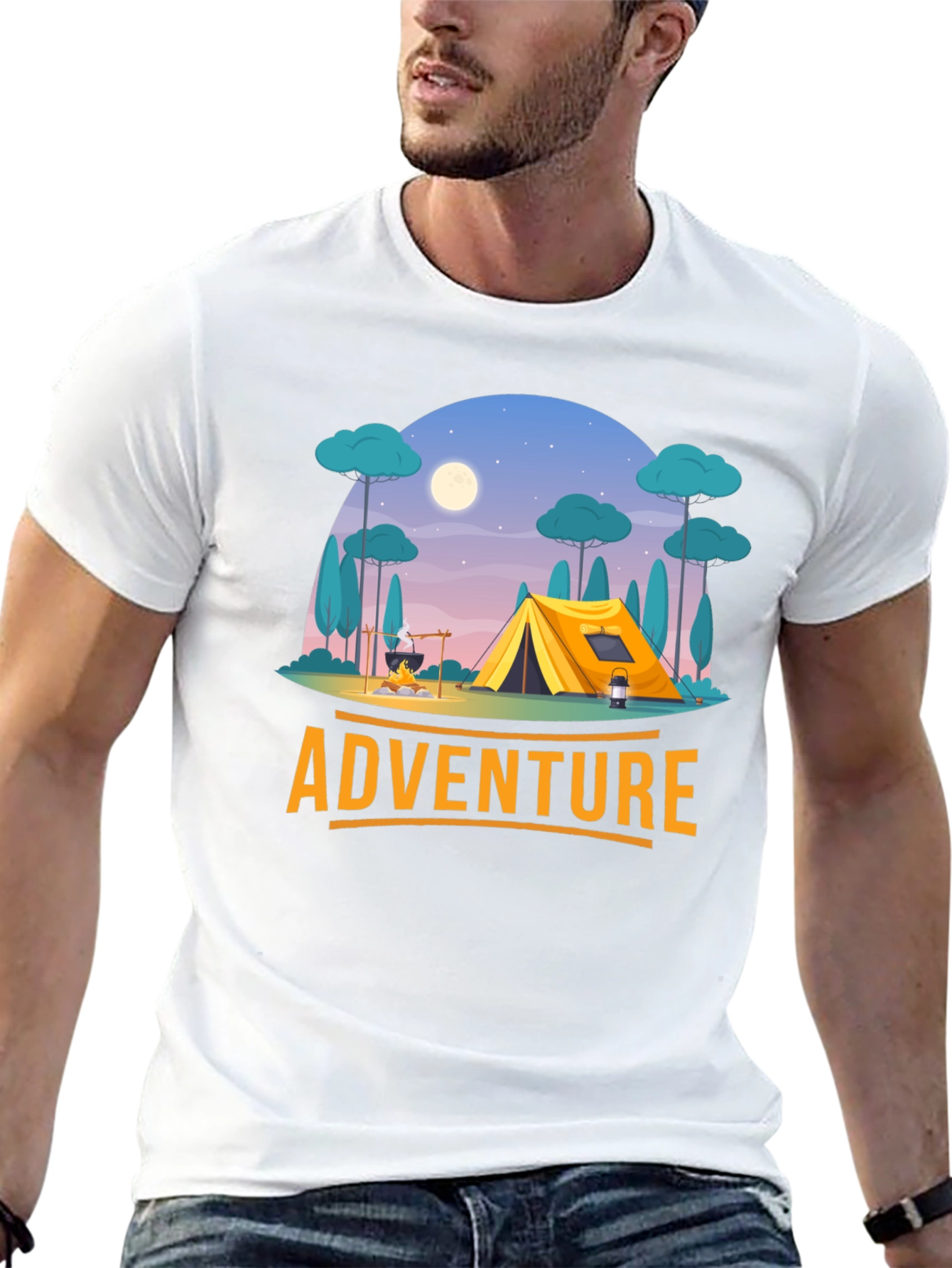Adventure Camping Graphic Tee