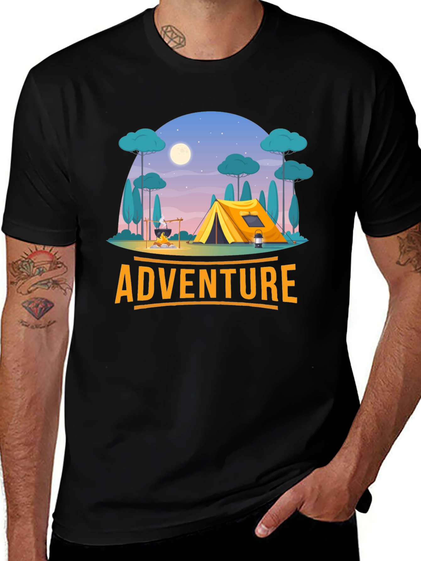 Adventure Camping Graphic Tee