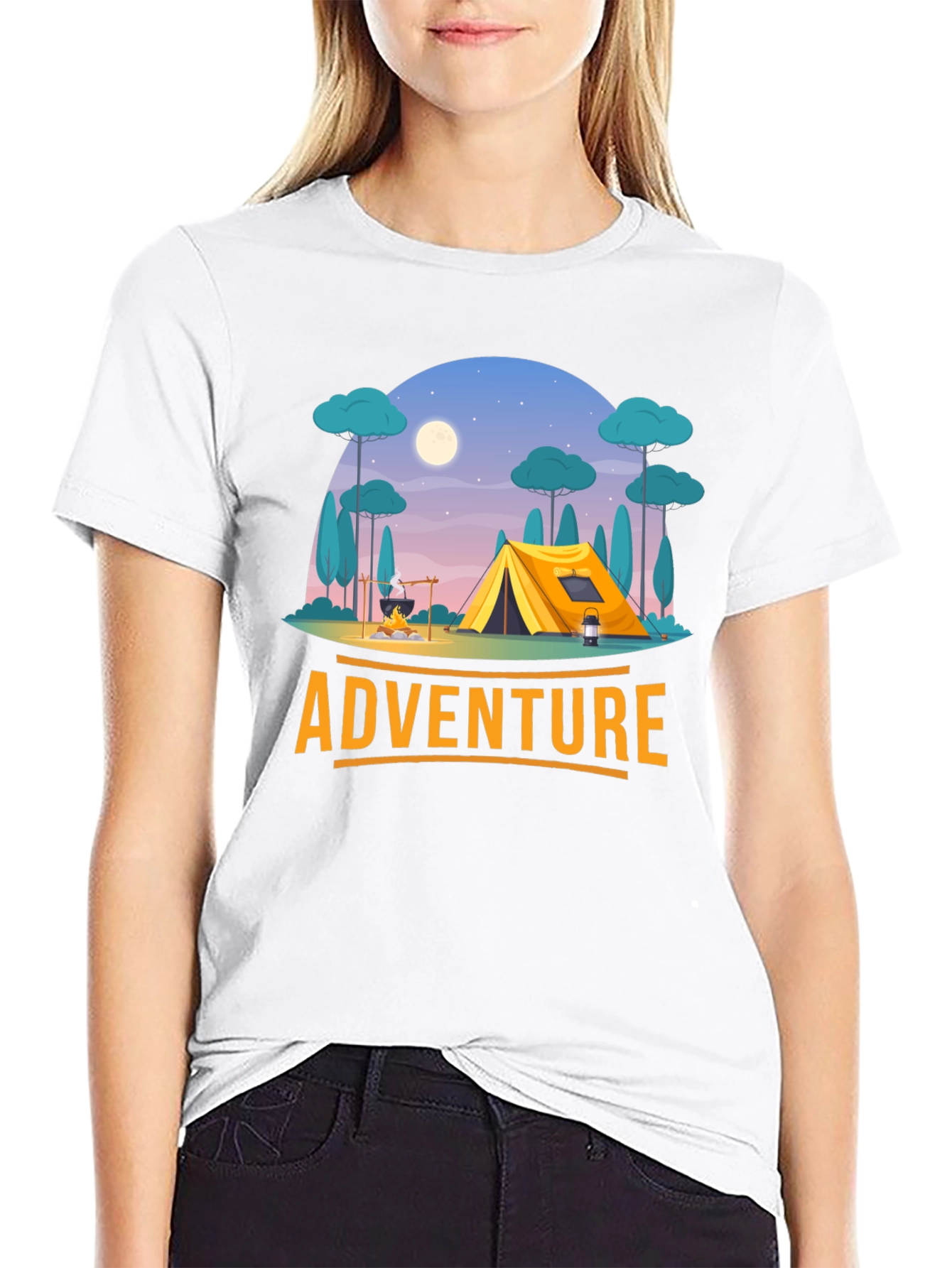 Adventure Camping Graphic Tee