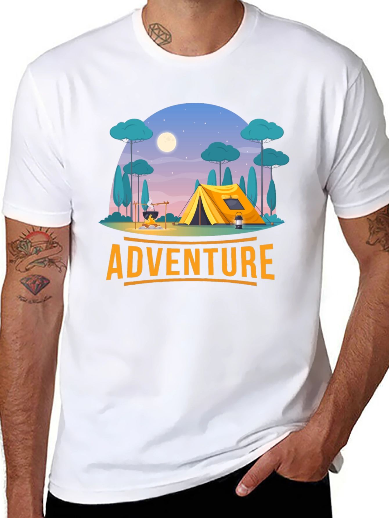 Adventure Camping Graphic Tee