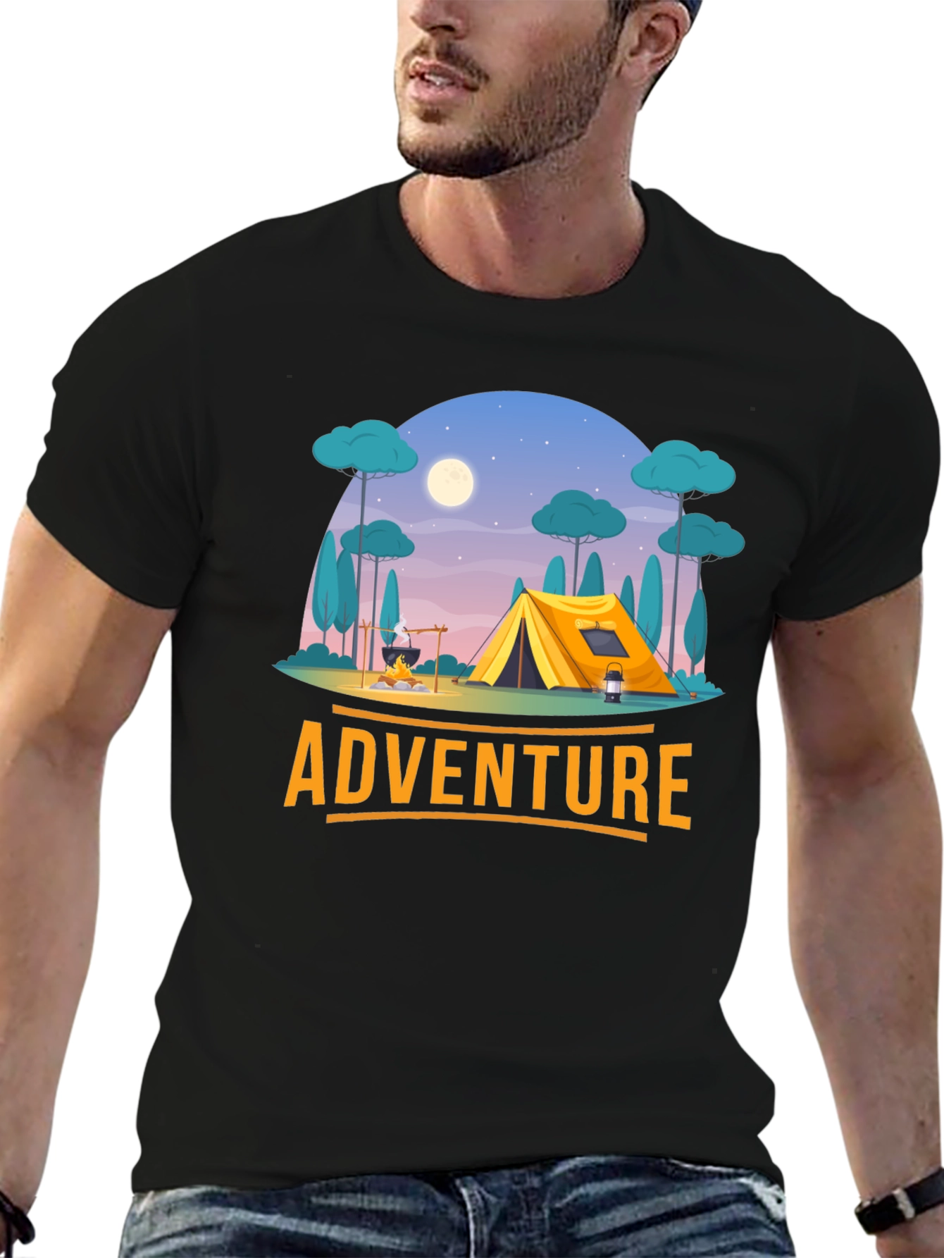 Adventure Camping Graphic Tee