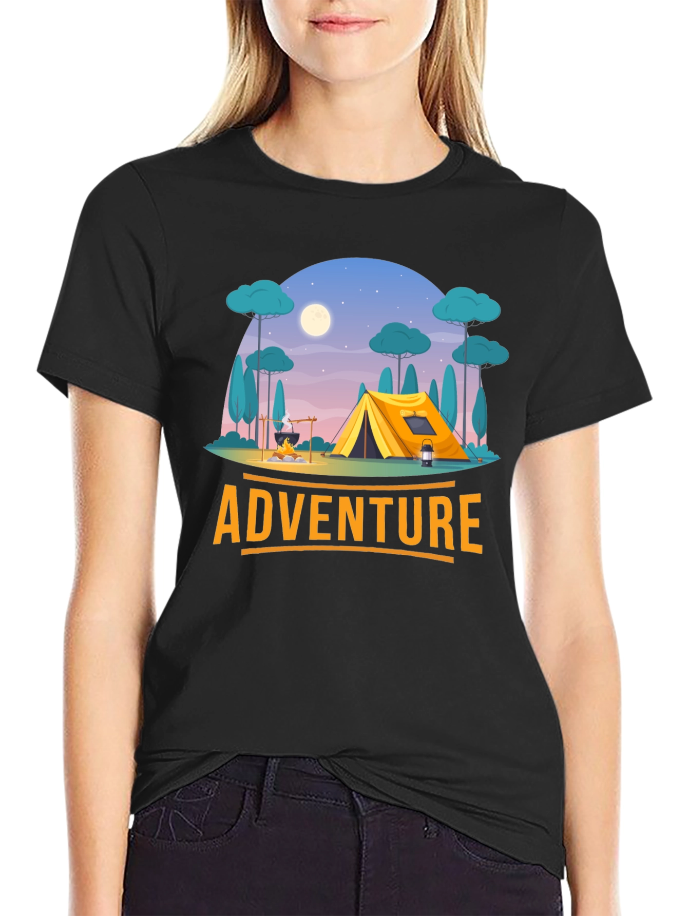 Adventure Camping Graphic Tee