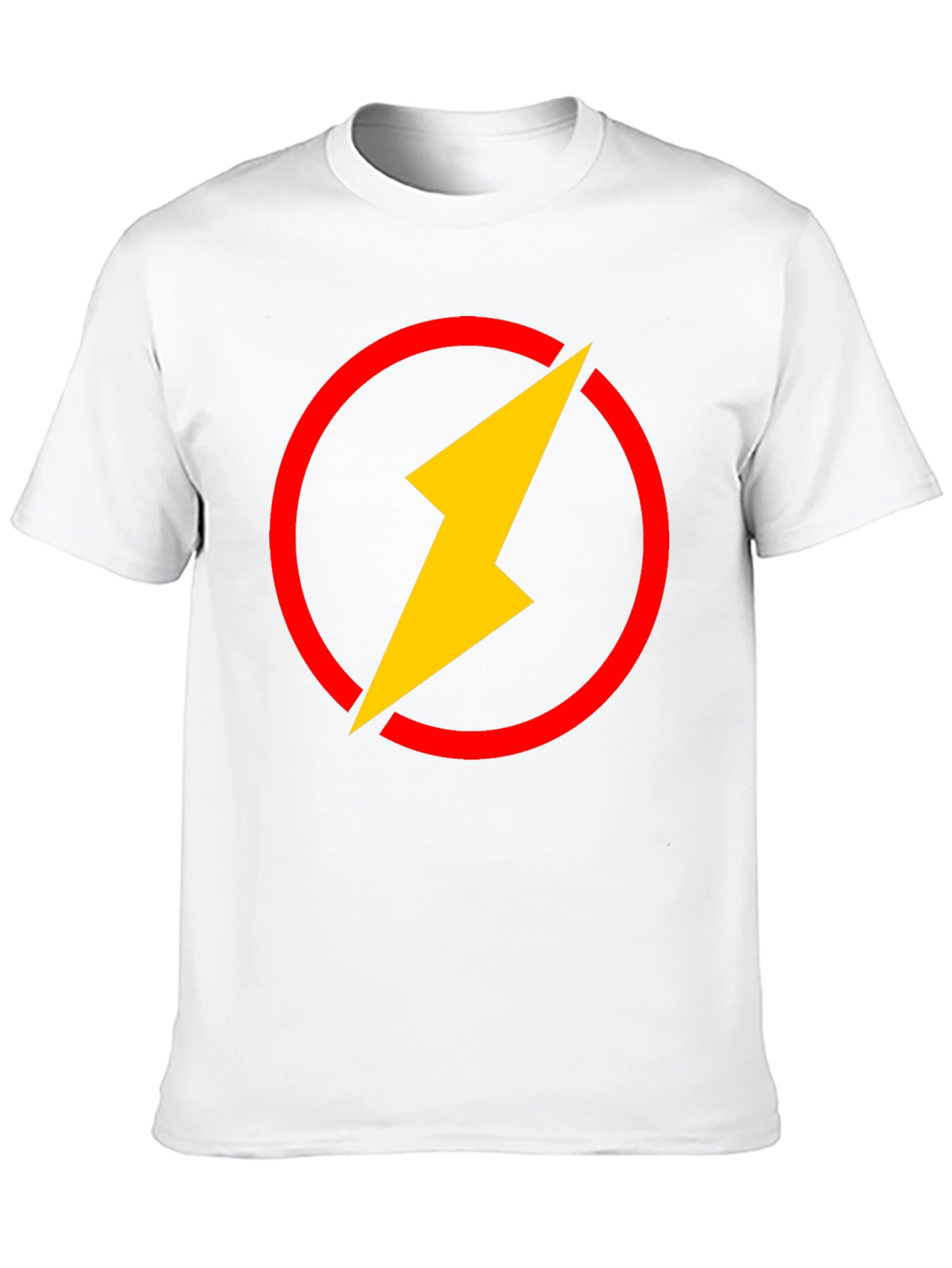 Flash Logo Black T-Shirt - Graphic Tee