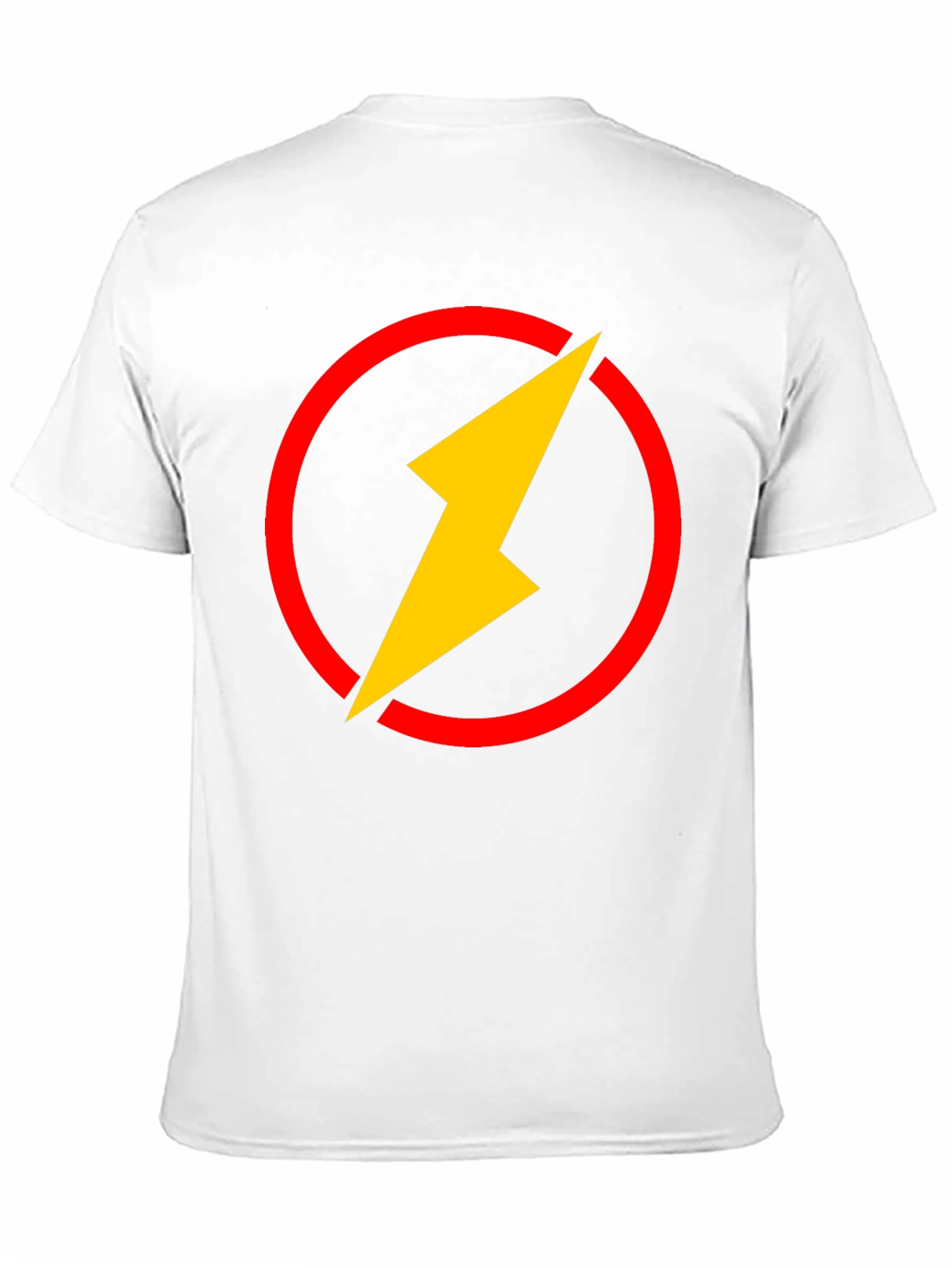 Flash Logo Black T-Shirt - Graphic Tee
