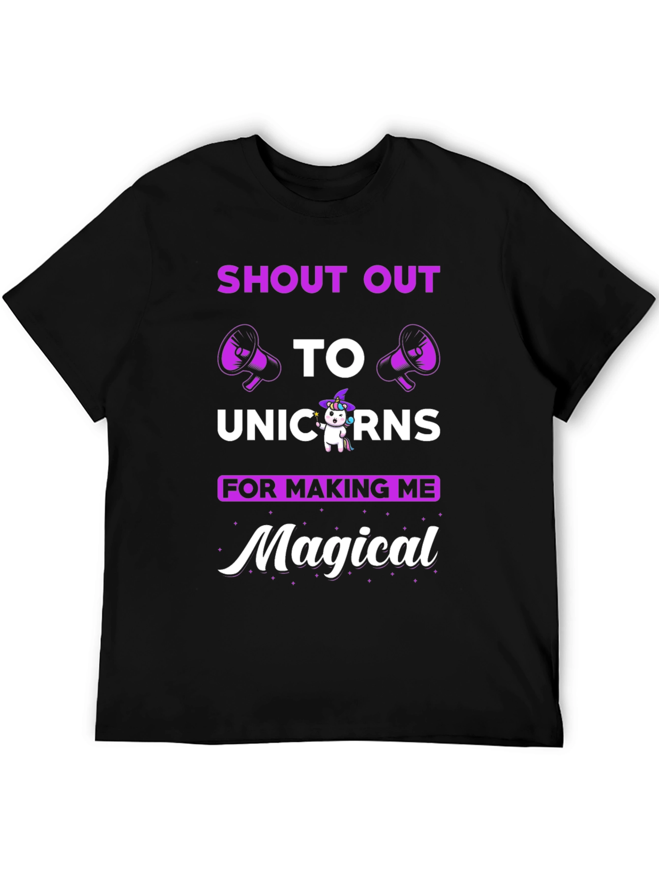 Unicorn Magical T-Shirt Novelty Graphic Tee