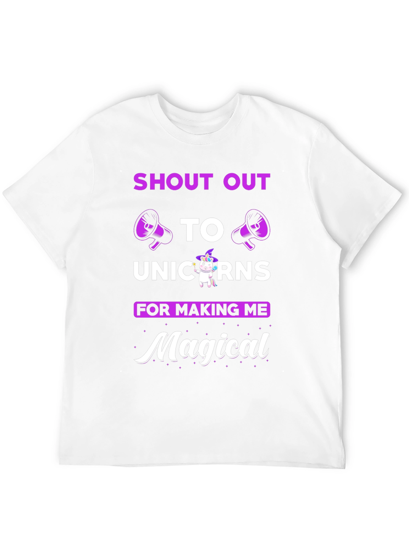 Unicorn Magical T-Shirt Novelty Graphic Tee