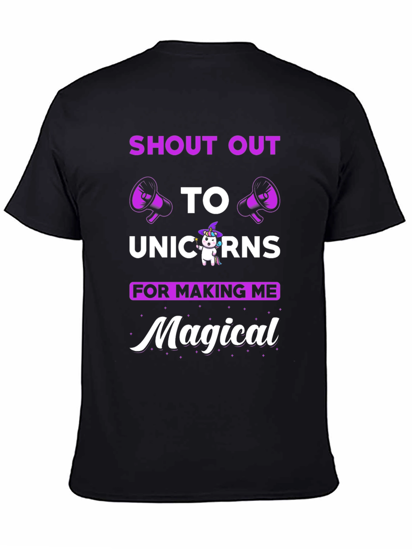 Unicorn Magical T-Shirt Novelty Graphic Tee