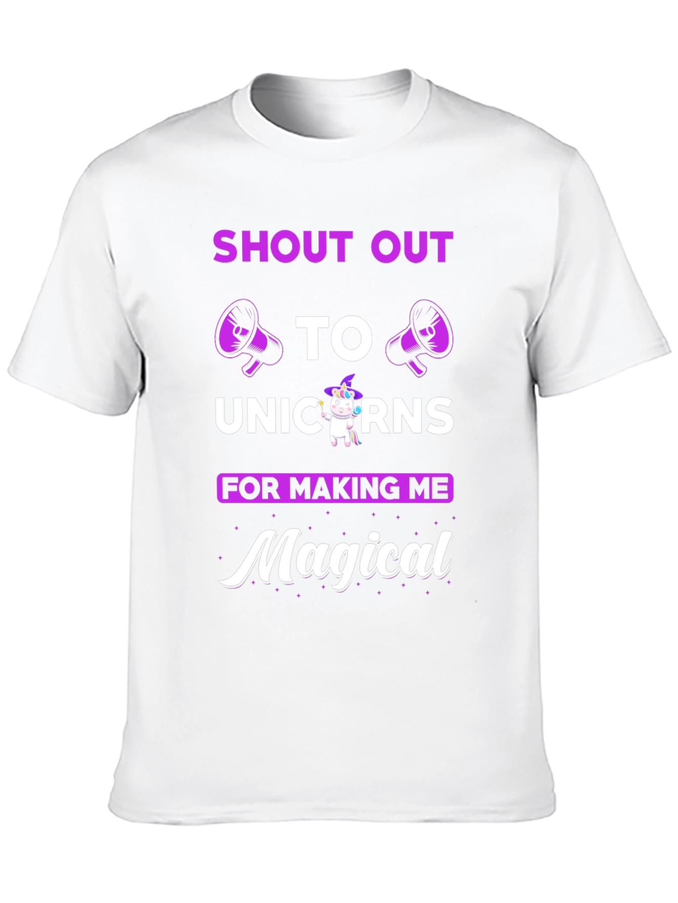 Unicorn Magical T-Shirt Novelty Graphic Tee