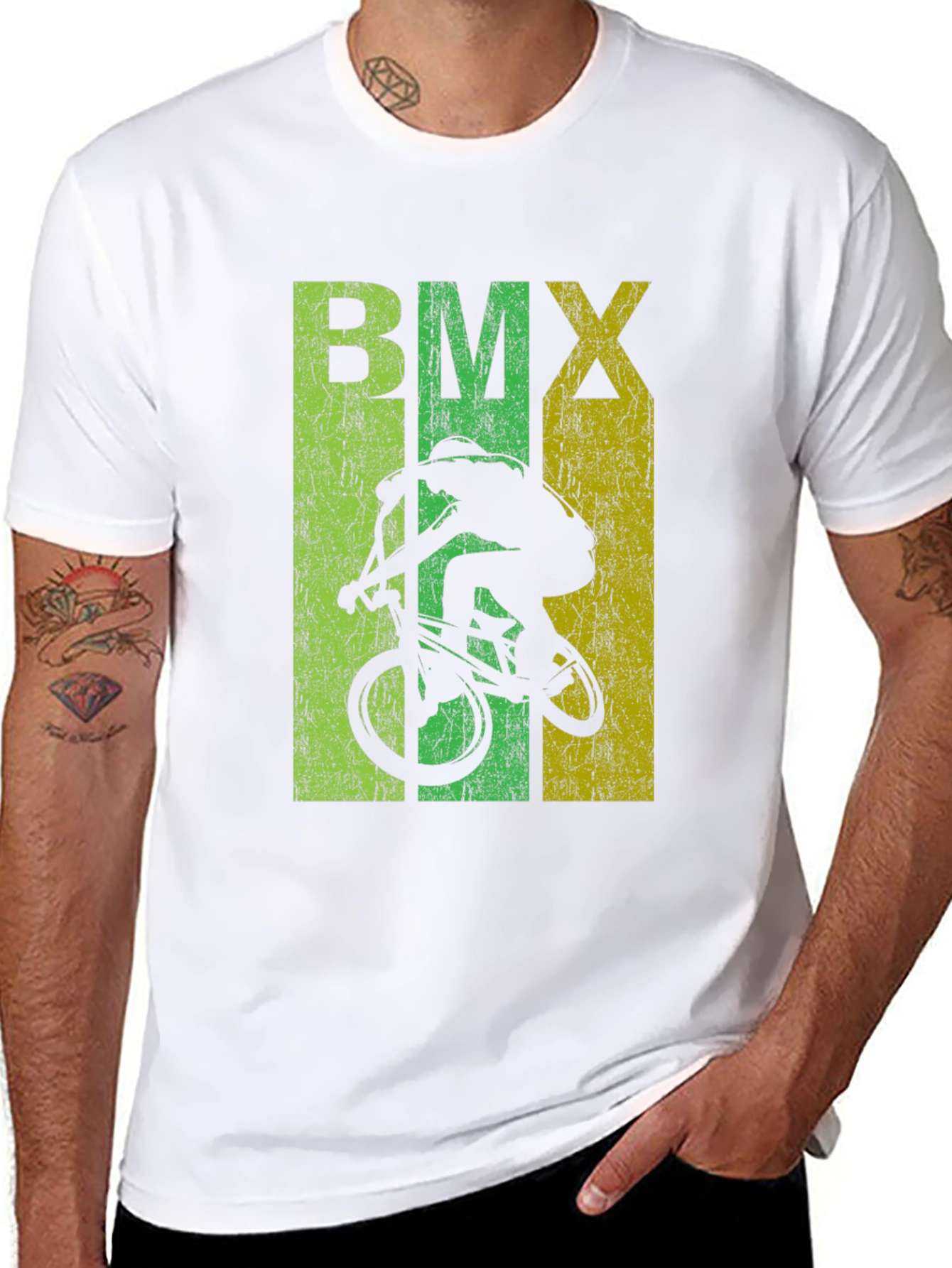 BMX Bike Graphic Tee - Urban Style
