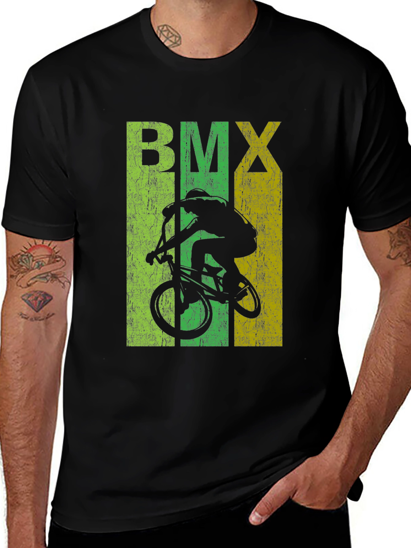 BMX Bike Graphic Tee - Urban Style