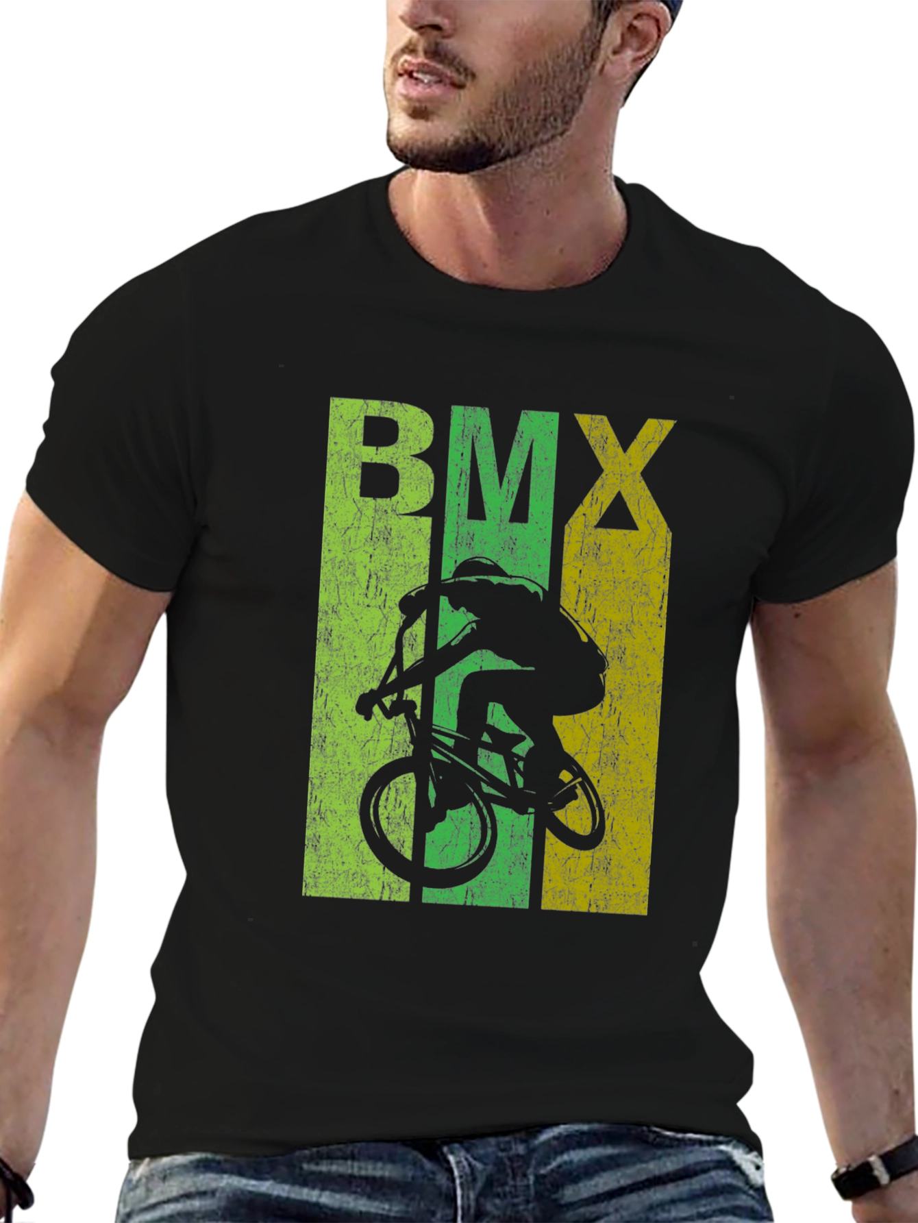 BMX Bike Graphic Tee - Urban Style