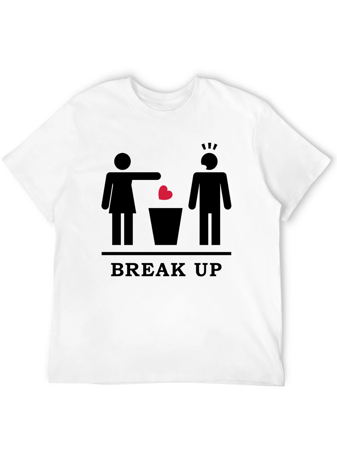 Break Up Graphic T-Shirt