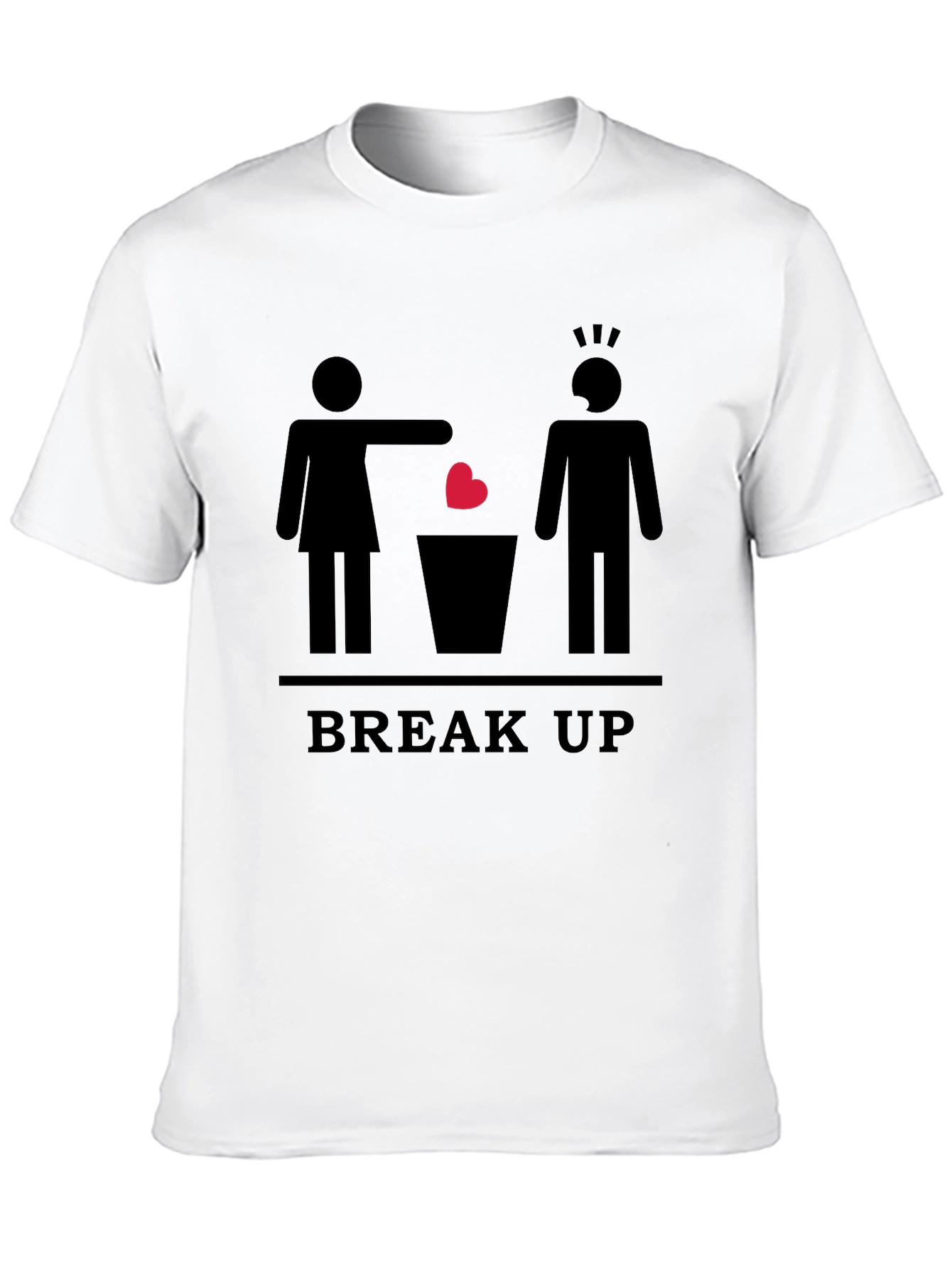 Break Up Graphic T-Shirt