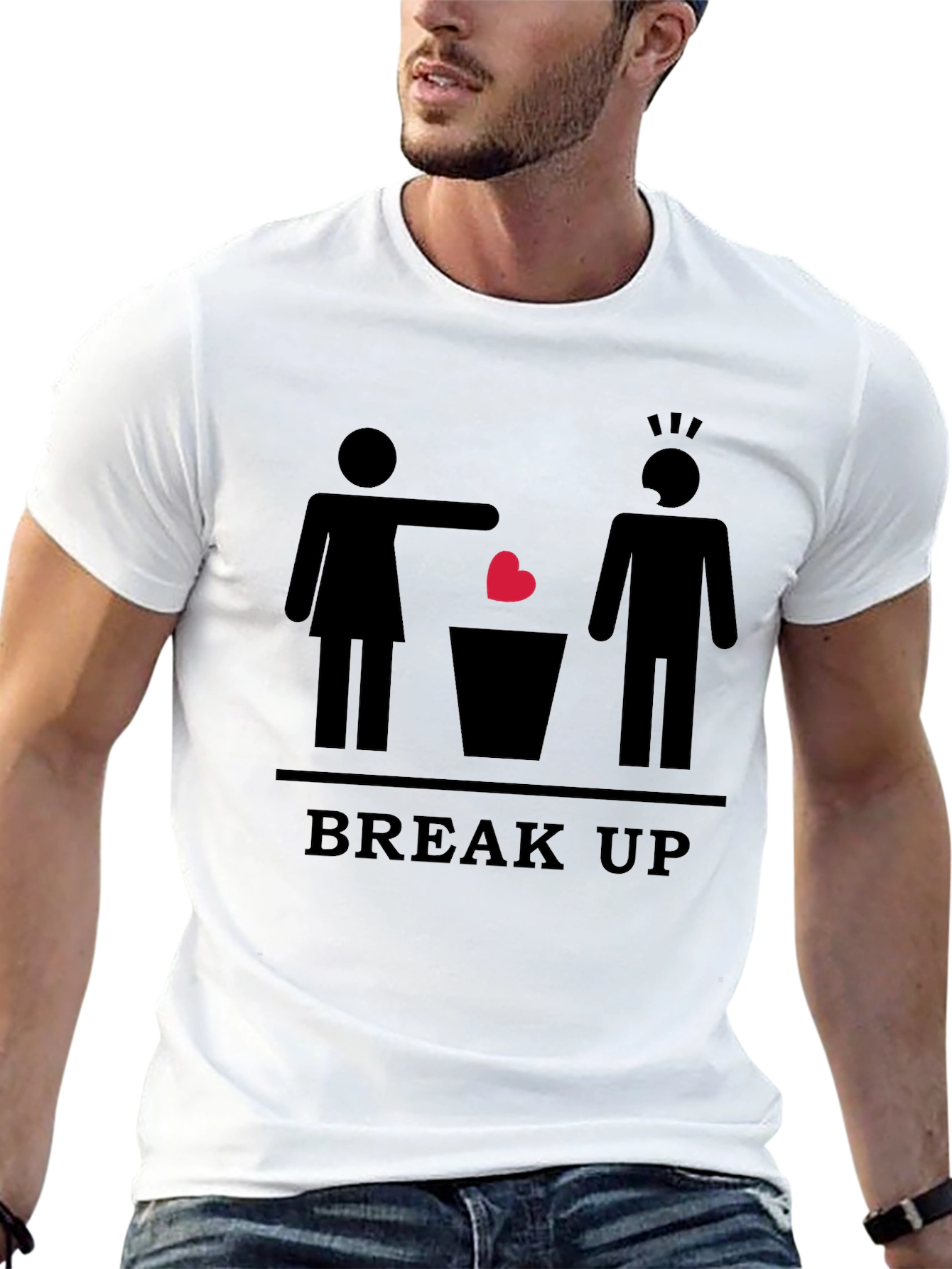 Break Up Graphic T-Shirt