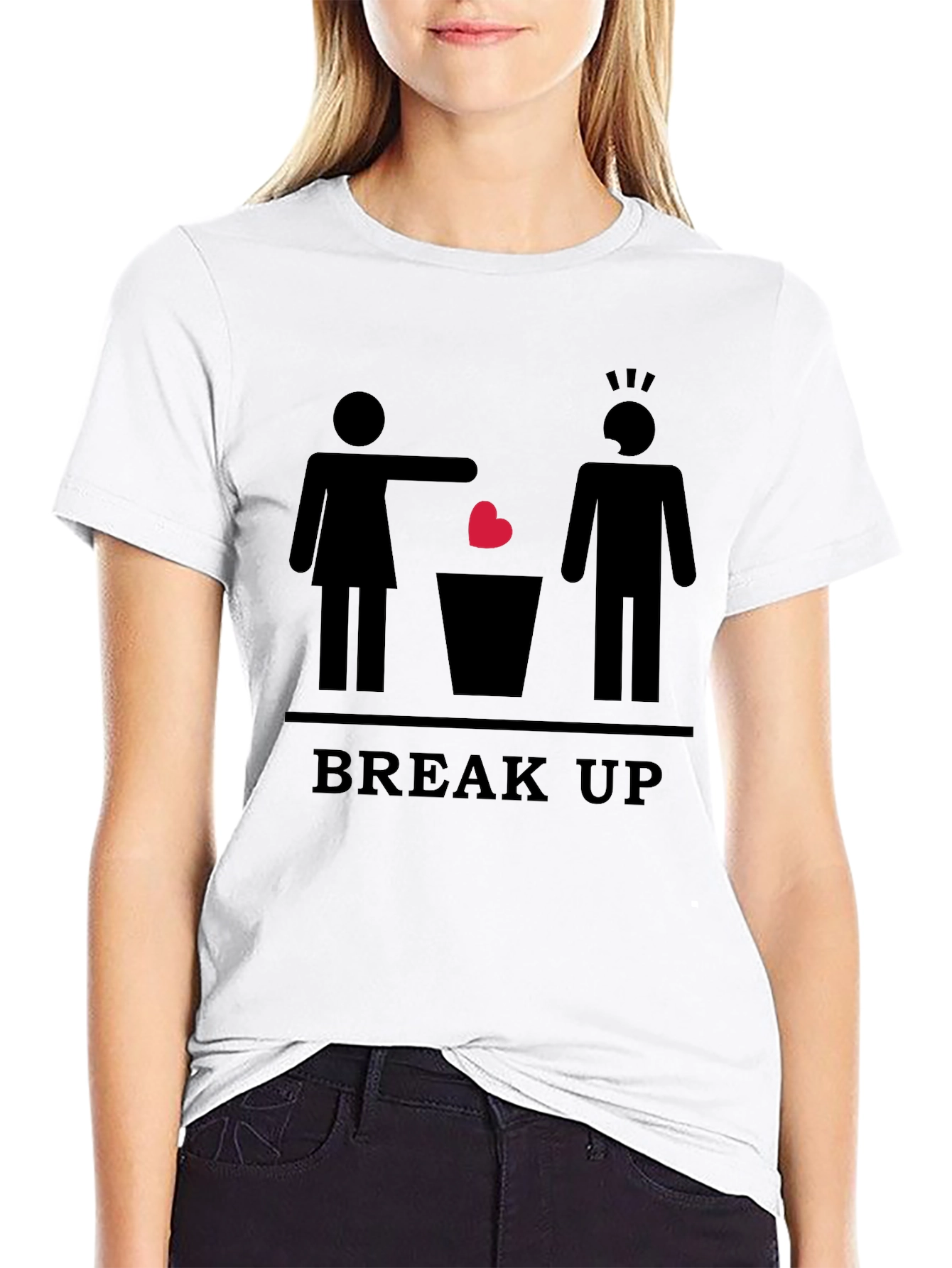 Break Up Graphic T-Shirt