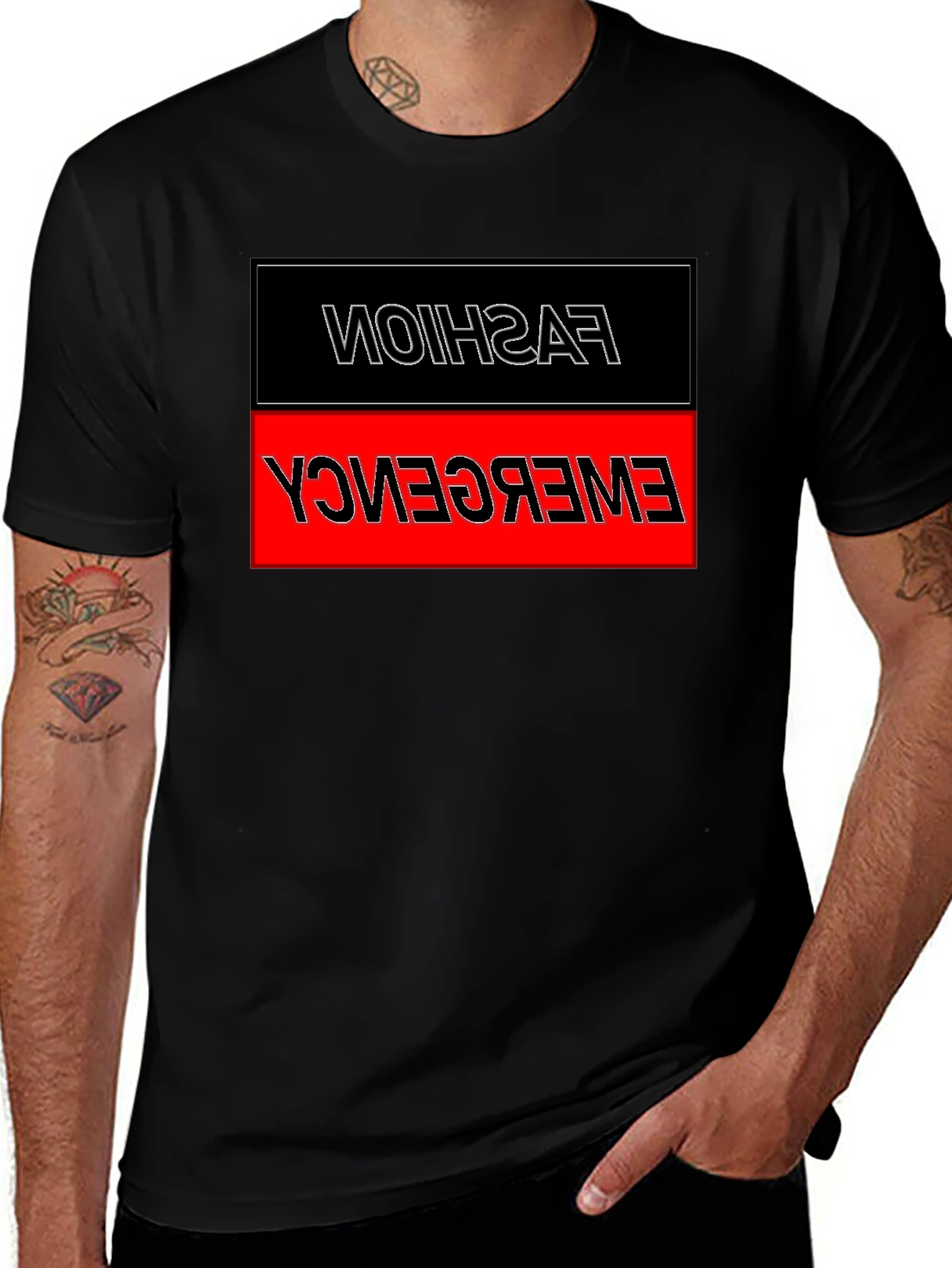 Fashion Emergency Graphic Tee