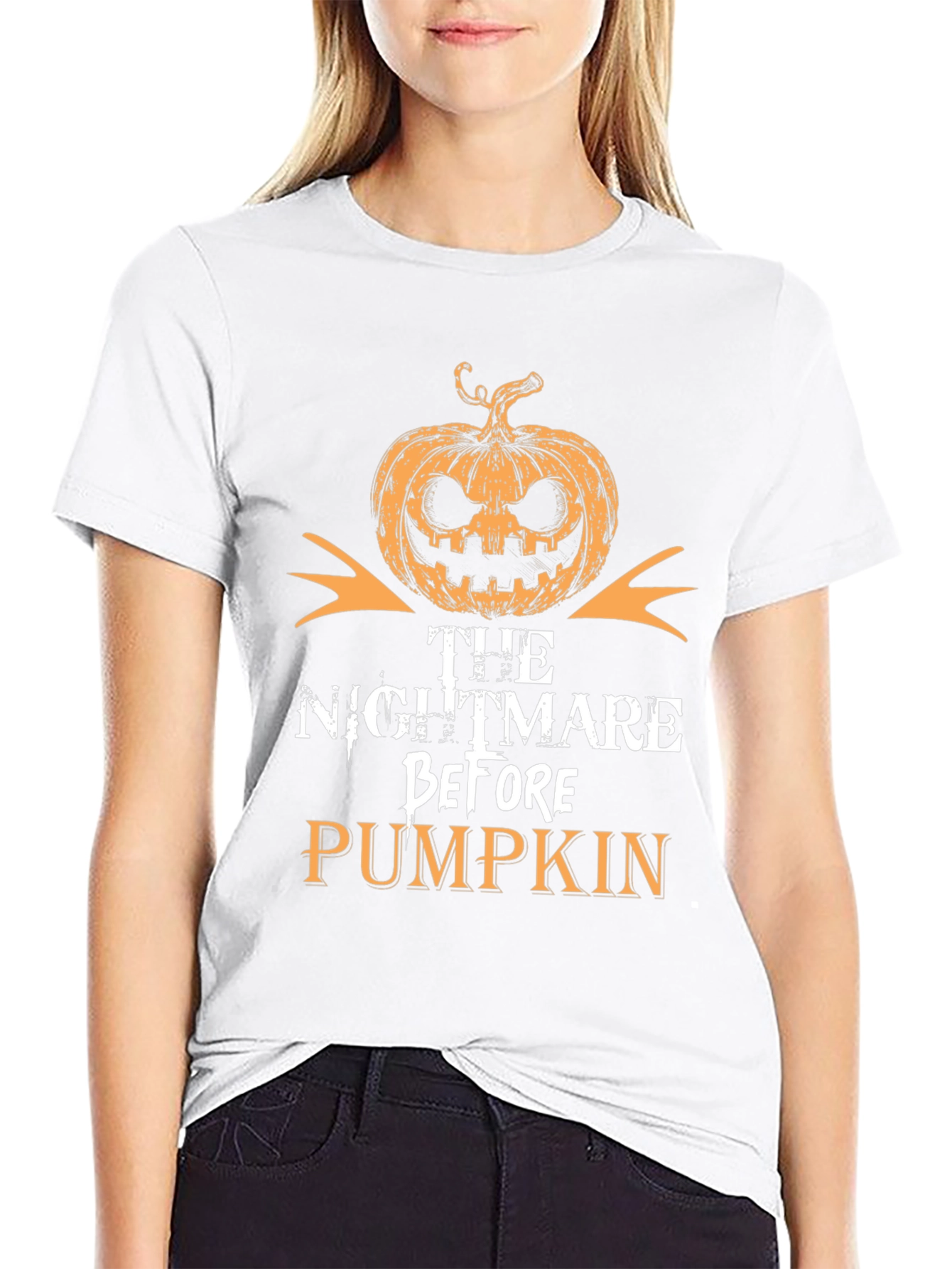 Nightmare Before Pumpkin Graphic T-Shirt