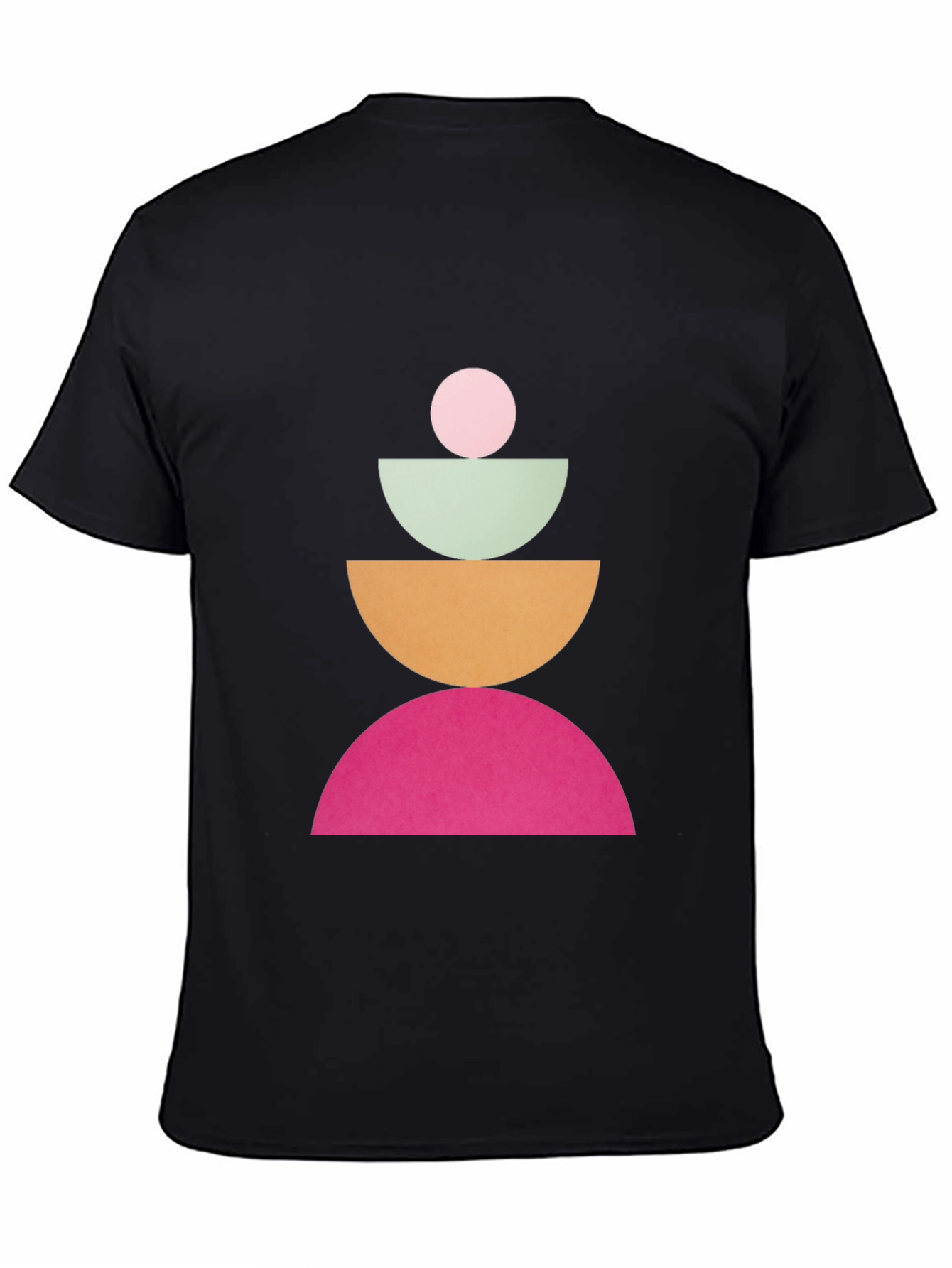 Geometric Totem Black T-Shirt