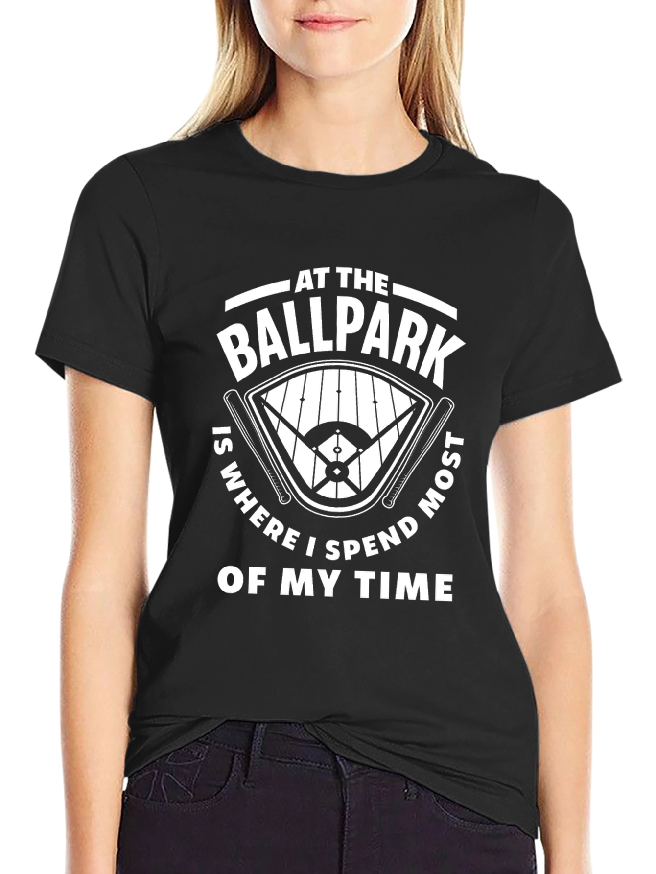 Ballpark Time Graphic T-Shirt