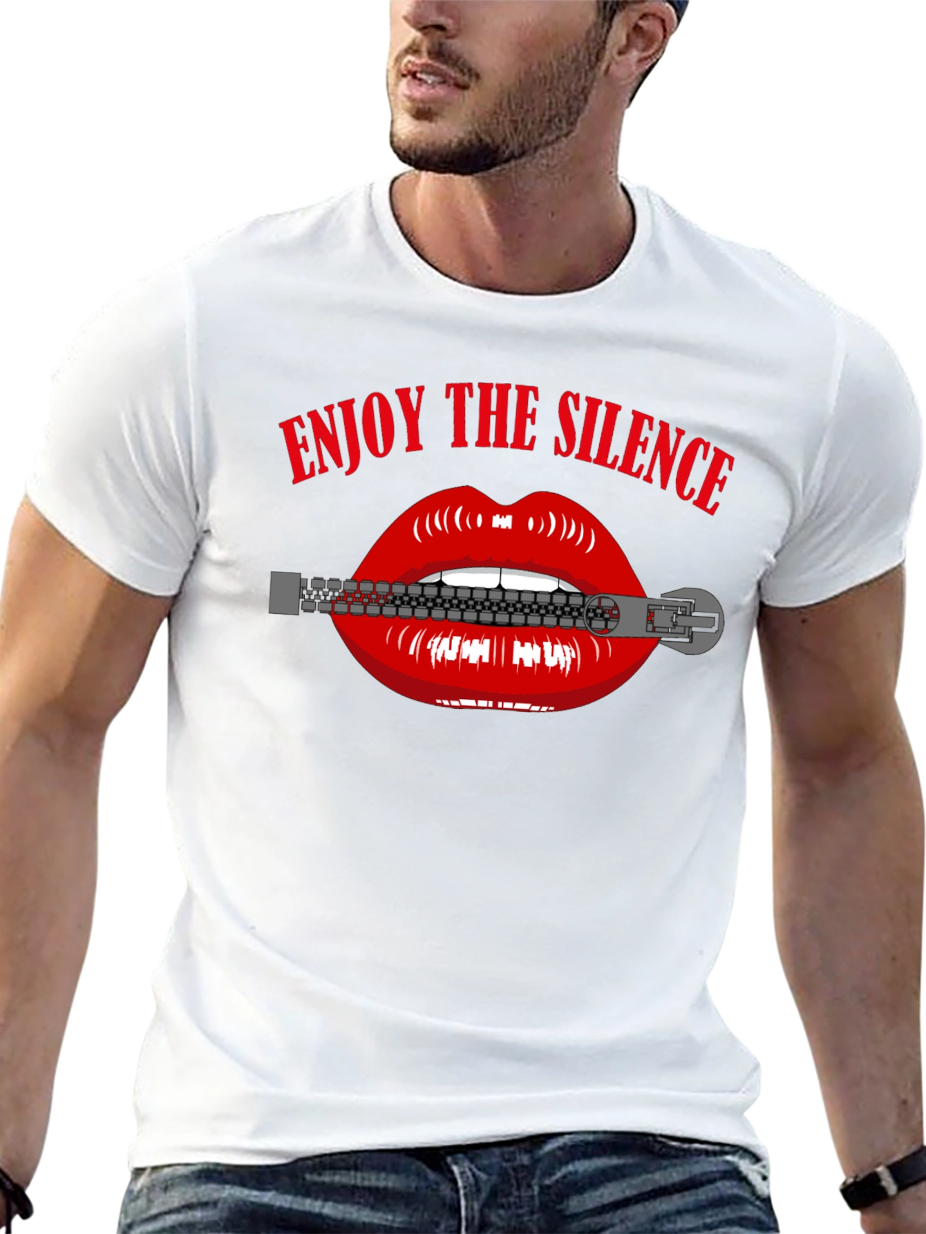 Enjoy The Silence Graphic T-Shirt