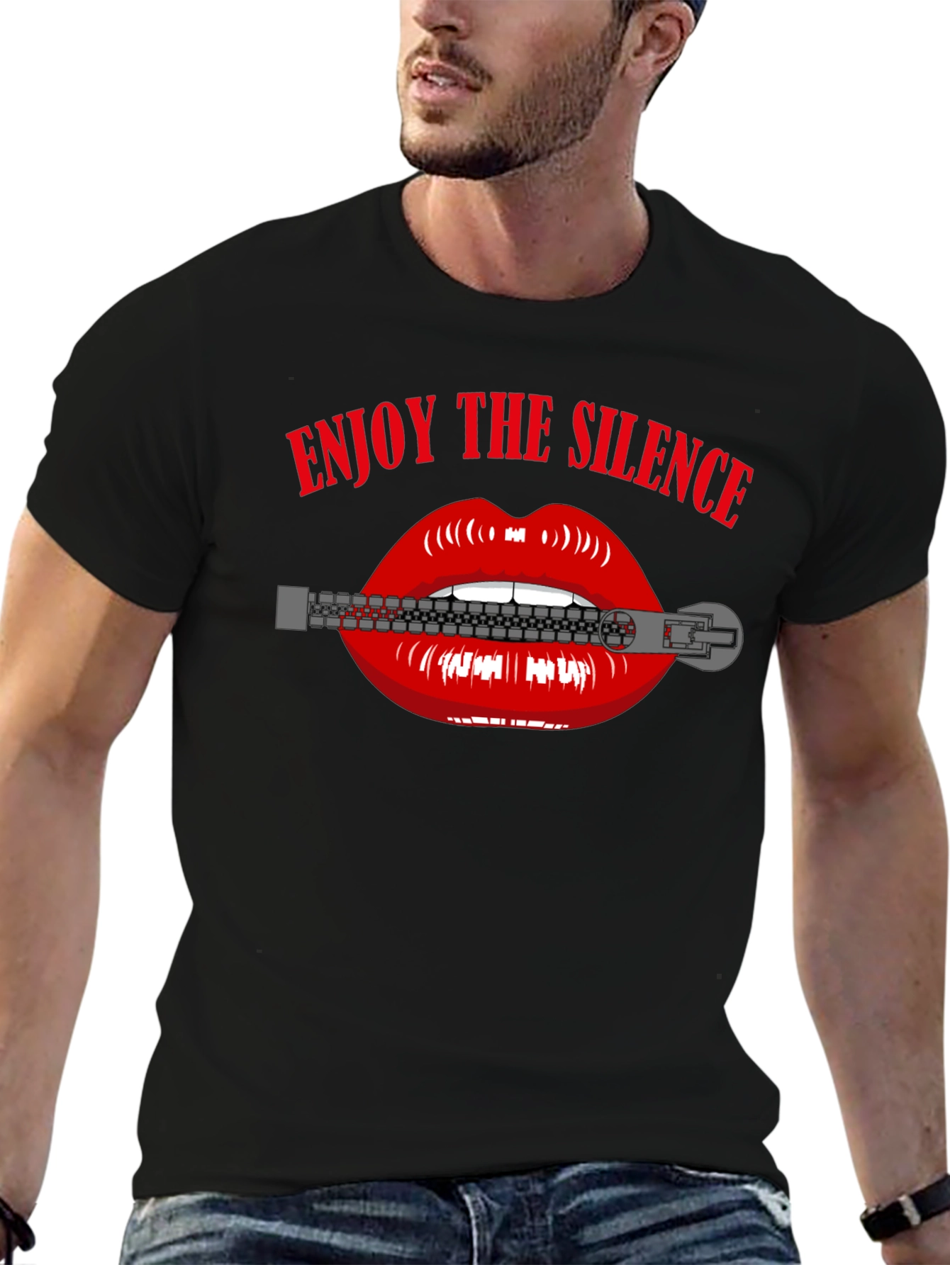 Enjoy The Silence Graphic T-Shirt