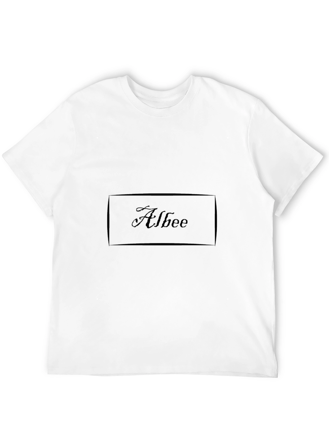 Black Albee Graphic Tee - Modern Streetwear