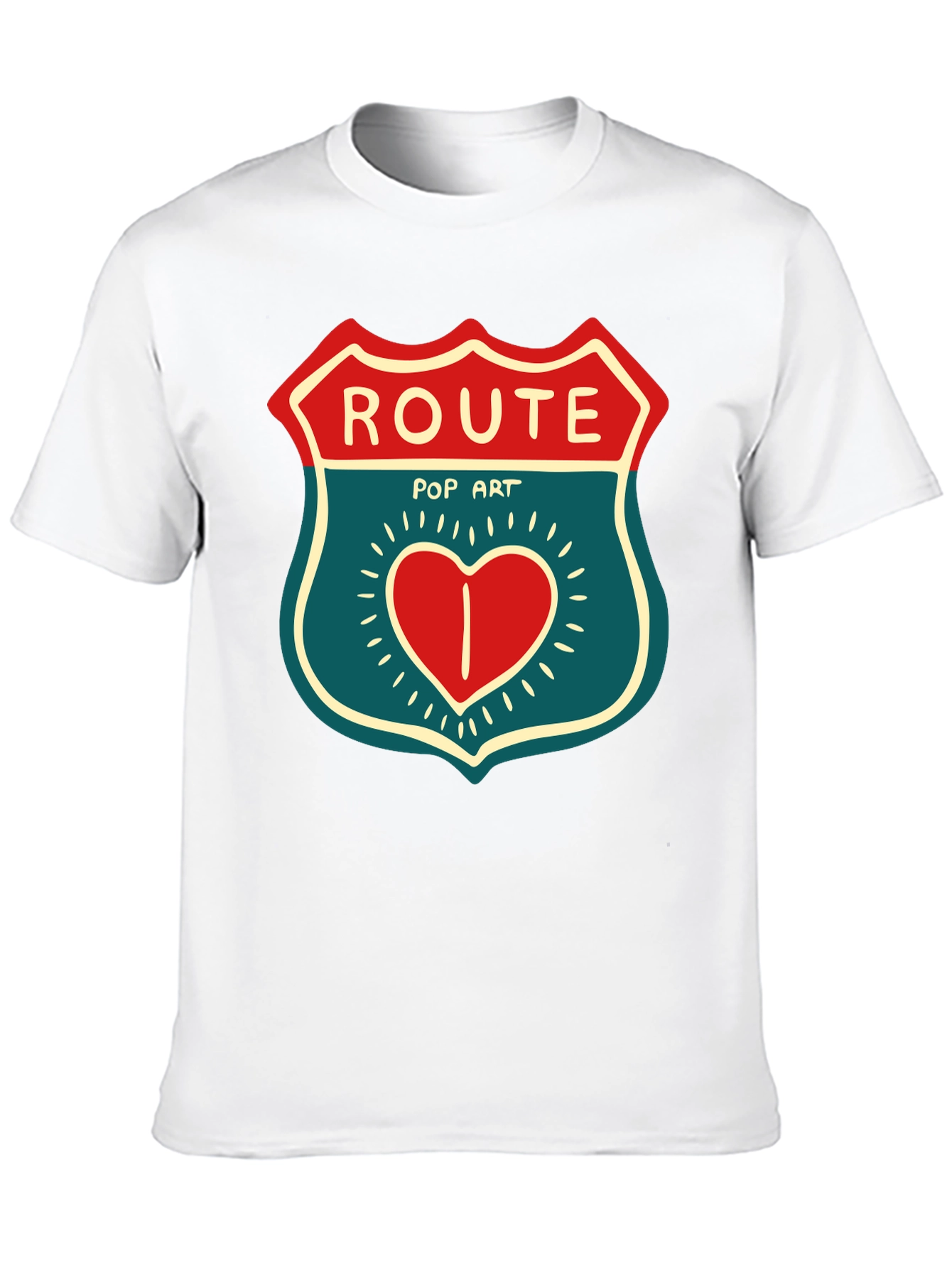 Route Pop Art Graphic Tee