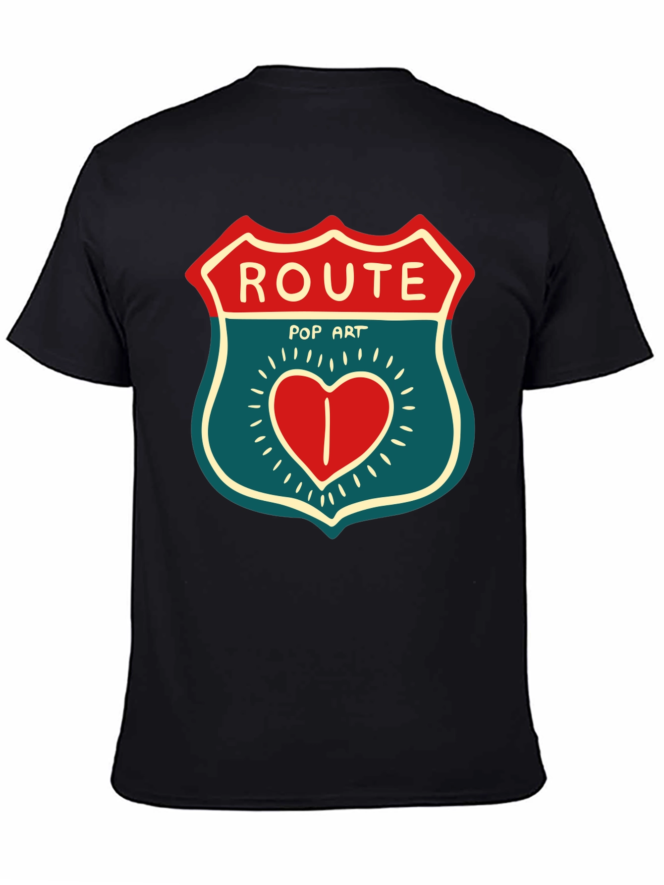 Route Pop Art Graphic Tee