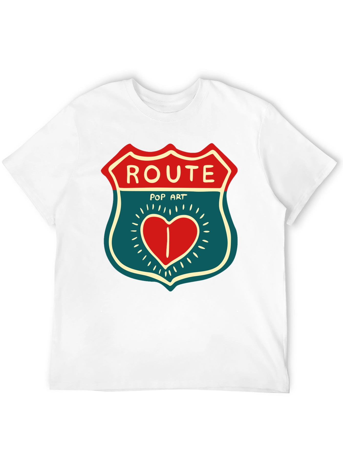 Route Pop Art Graphic Tee