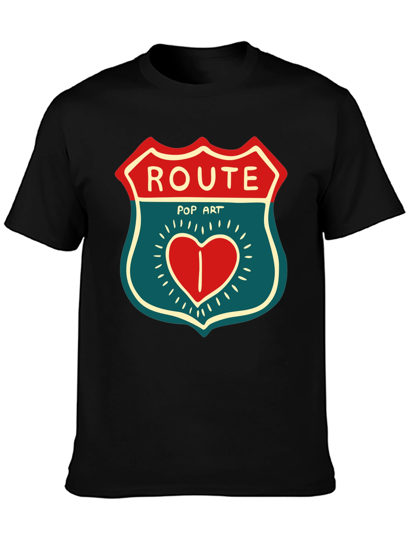Route Pop Art Graphic Tee