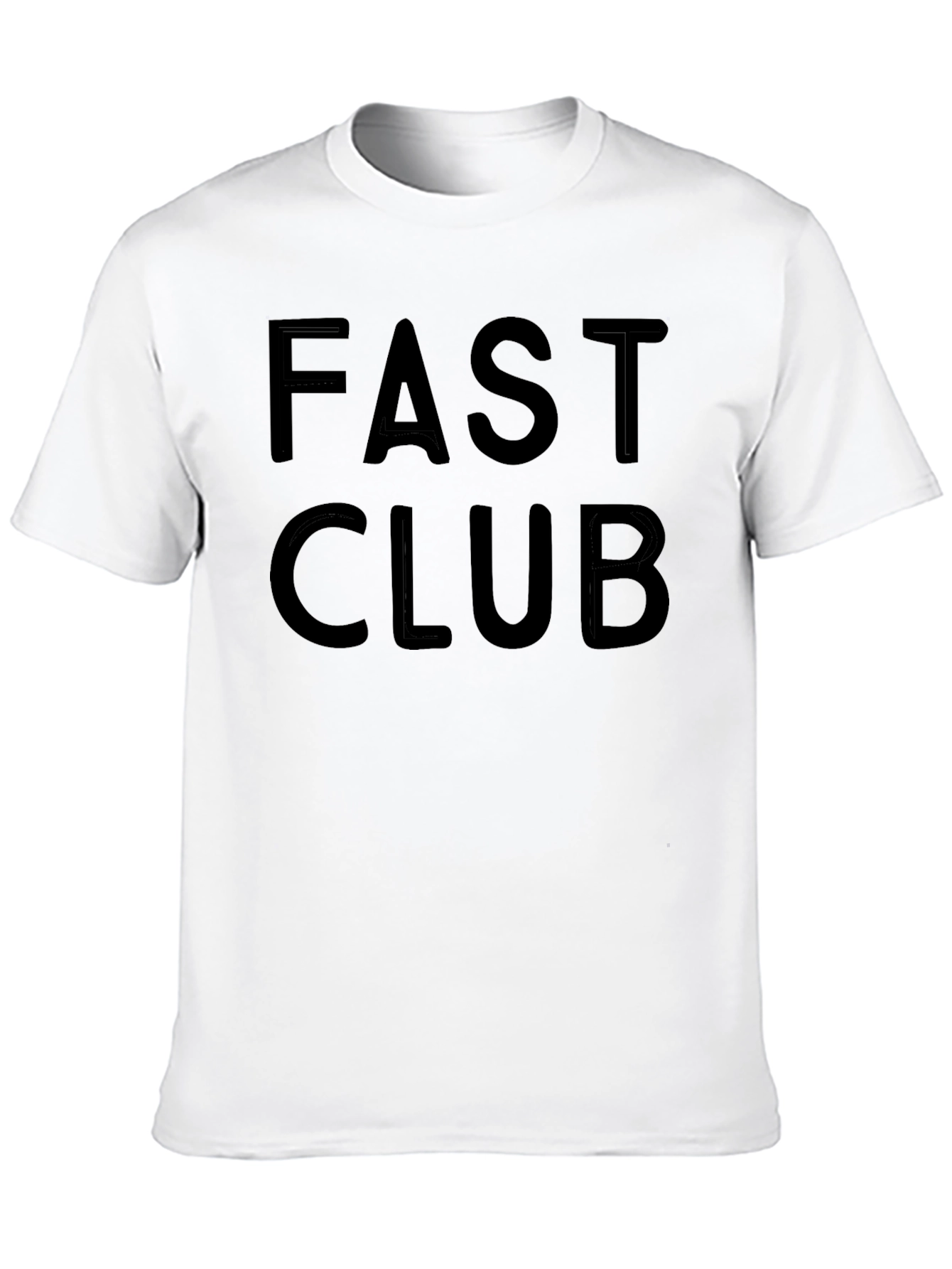 Fast Club Graphic Tee - Stylish Black T-Shirt