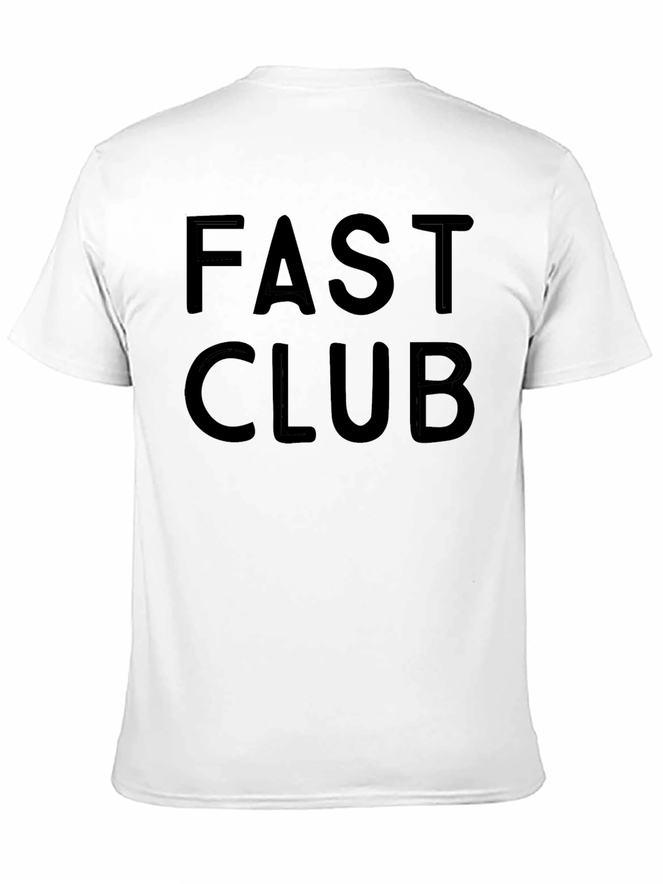 Fast Club Graphic Tee - Stylish Black T-Shirt