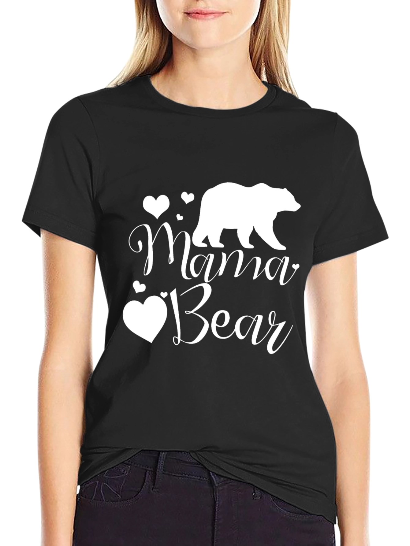 Mama Bear T-Shirt - Cute Bear Design