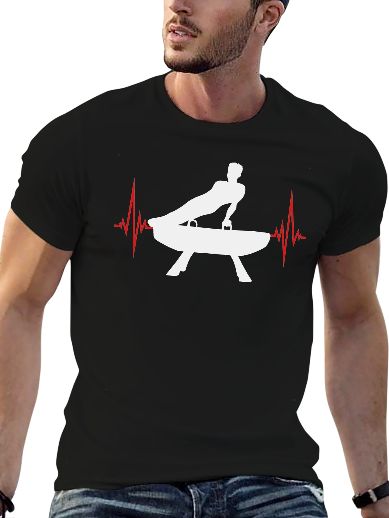Gymnastics Heartbeat T-Shirt