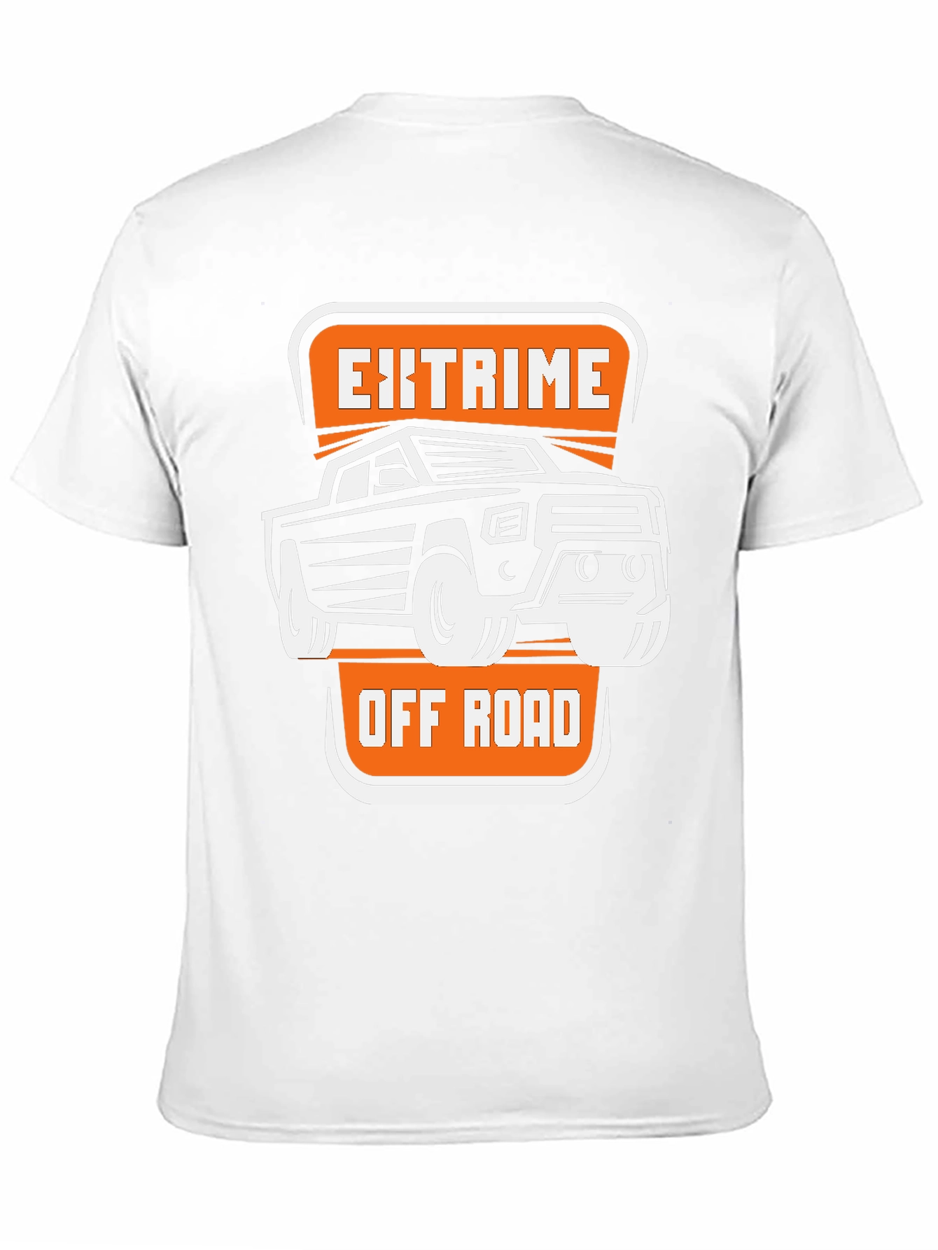 Extreme Off Road T-Shirt Black Cotton Tee