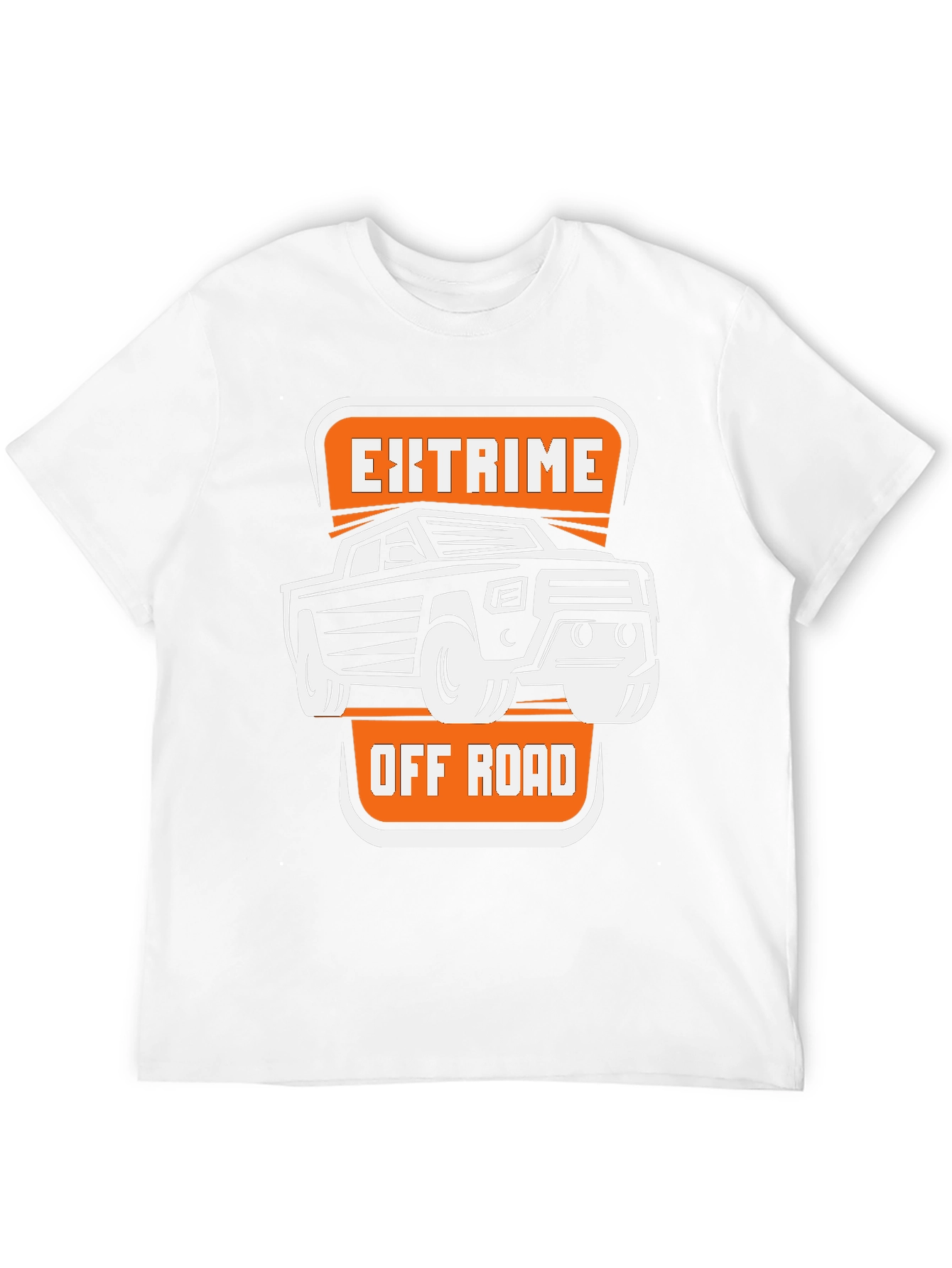 Extreme Off Road T-Shirt Black Cotton Tee
