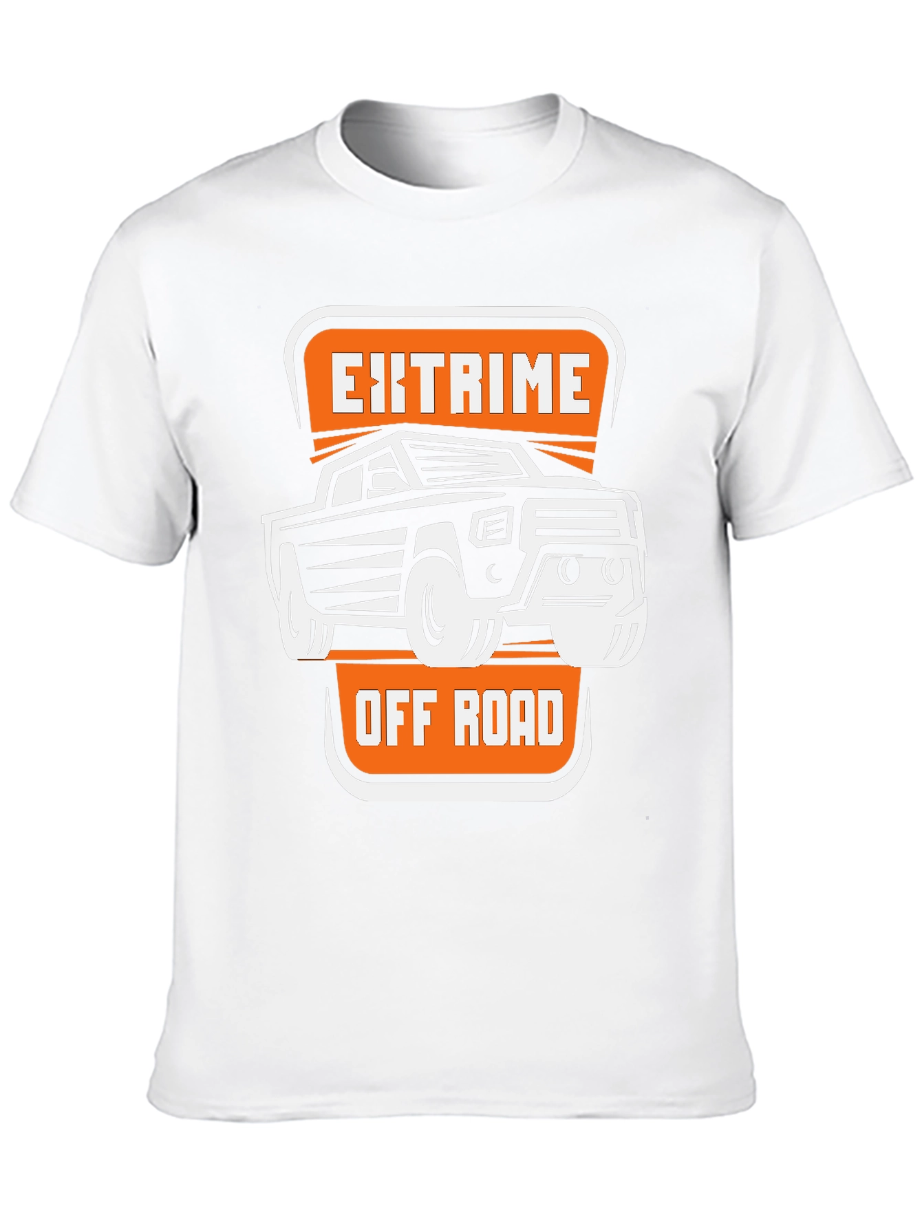 Extreme Off Road T-Shirt Black Cotton Tee