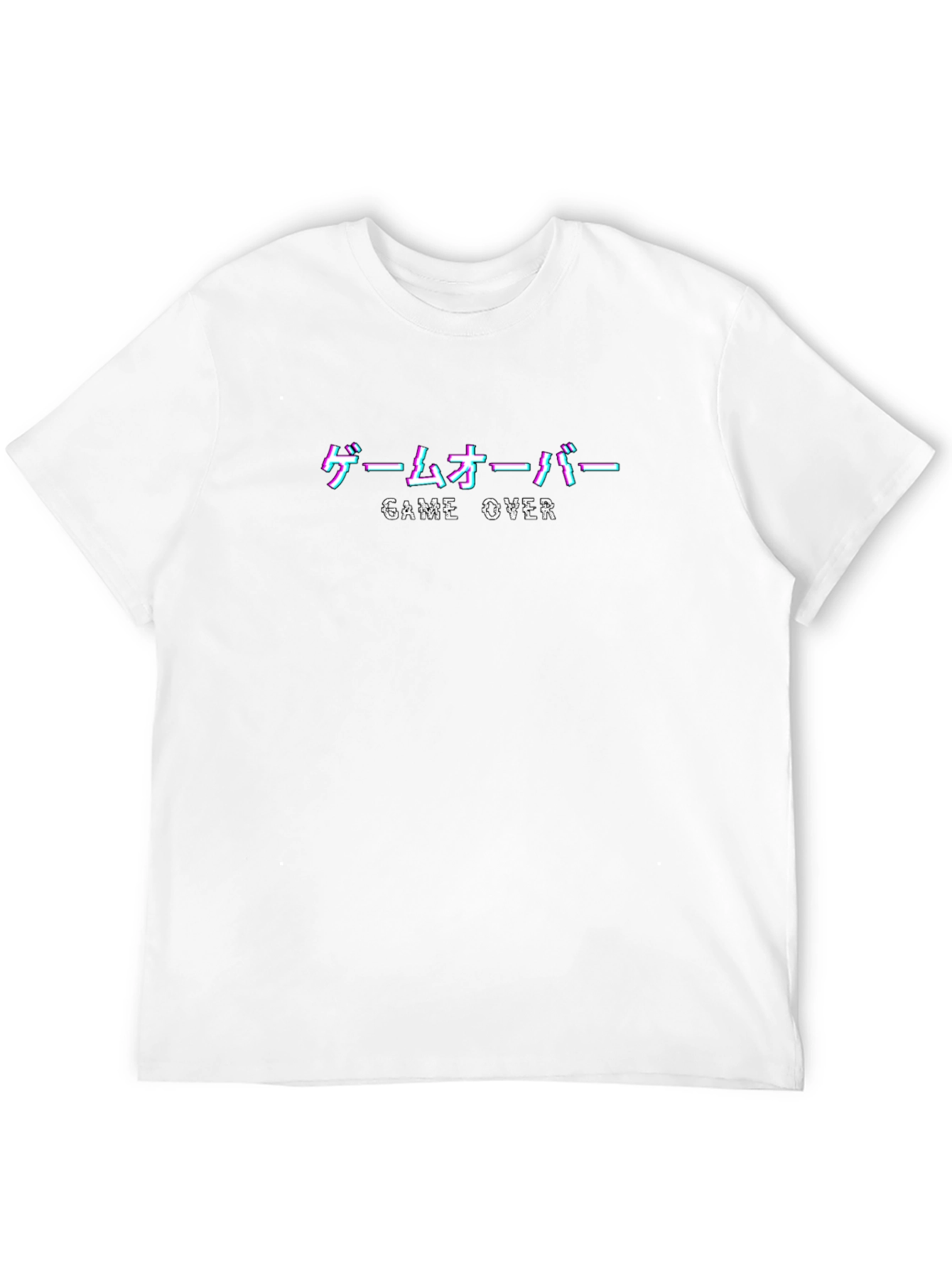 Game Over Pixel Art T-Shirt - Classic Gamer Tee