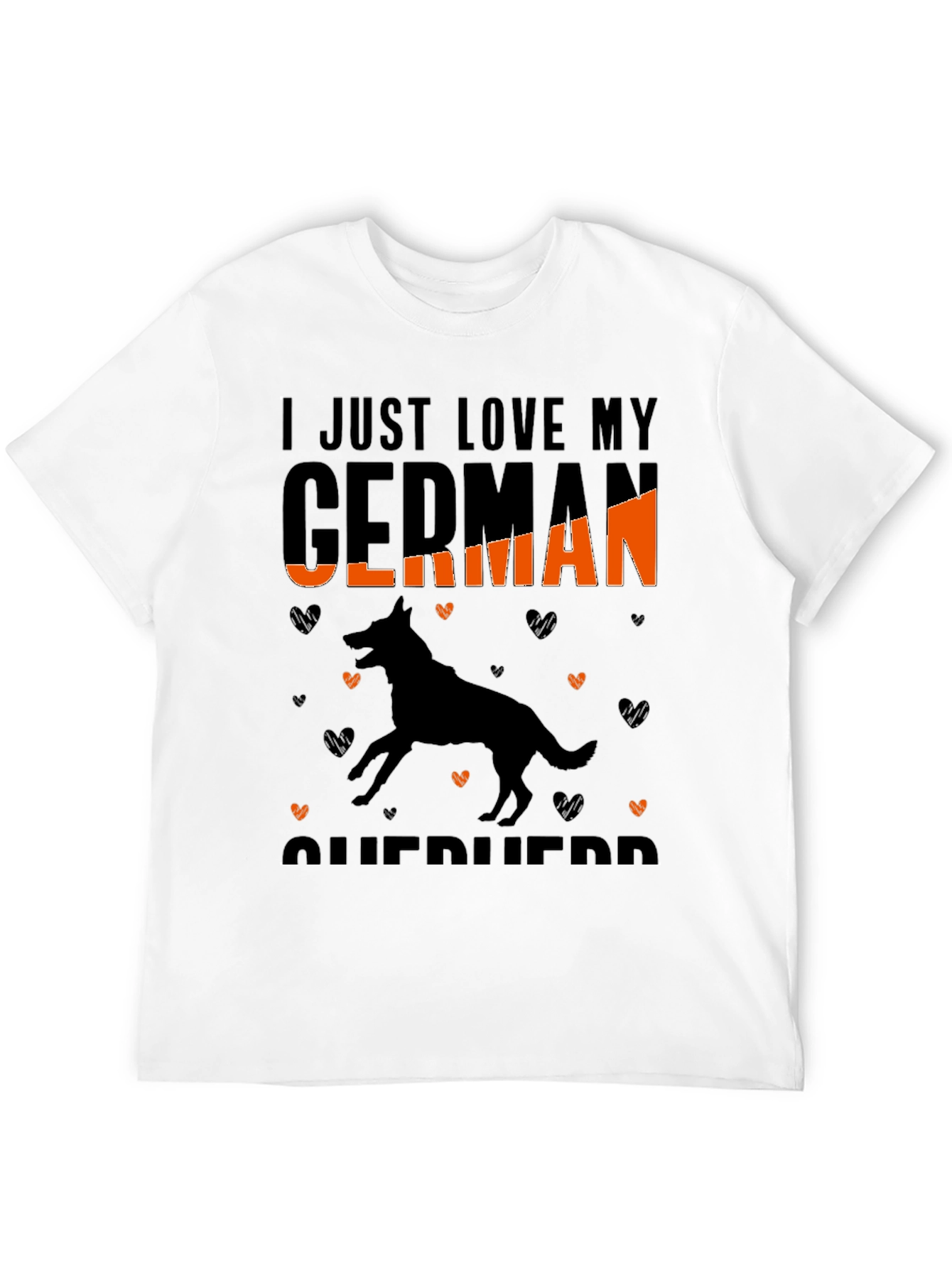 I Love My German Shepherd T-Shirt
