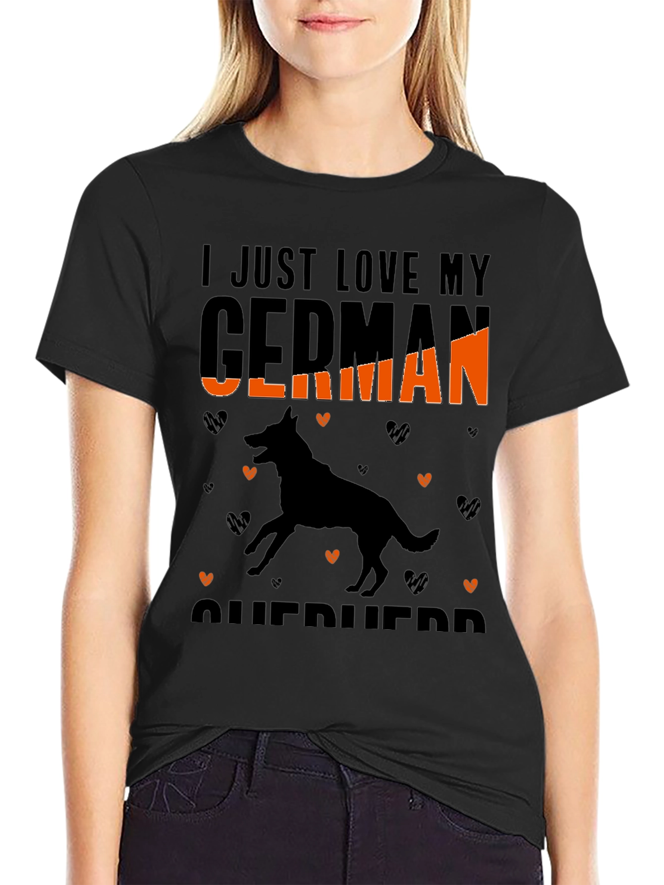I Love My German Shepherd T-Shirt