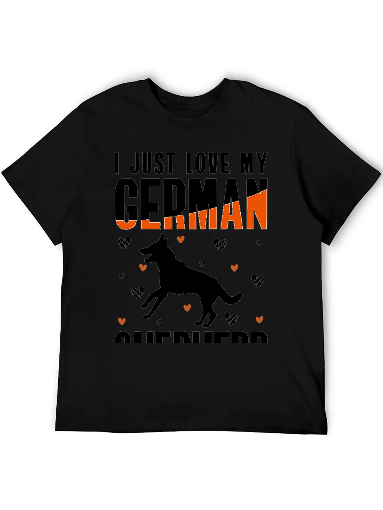 I Love My German Shepherd T-Shirt