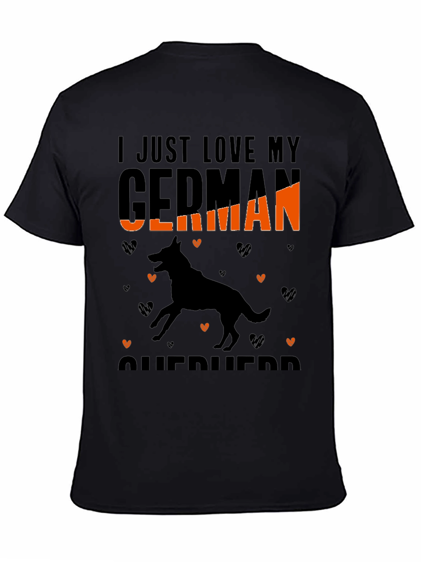 I Love My German Shepherd T-Shirt
