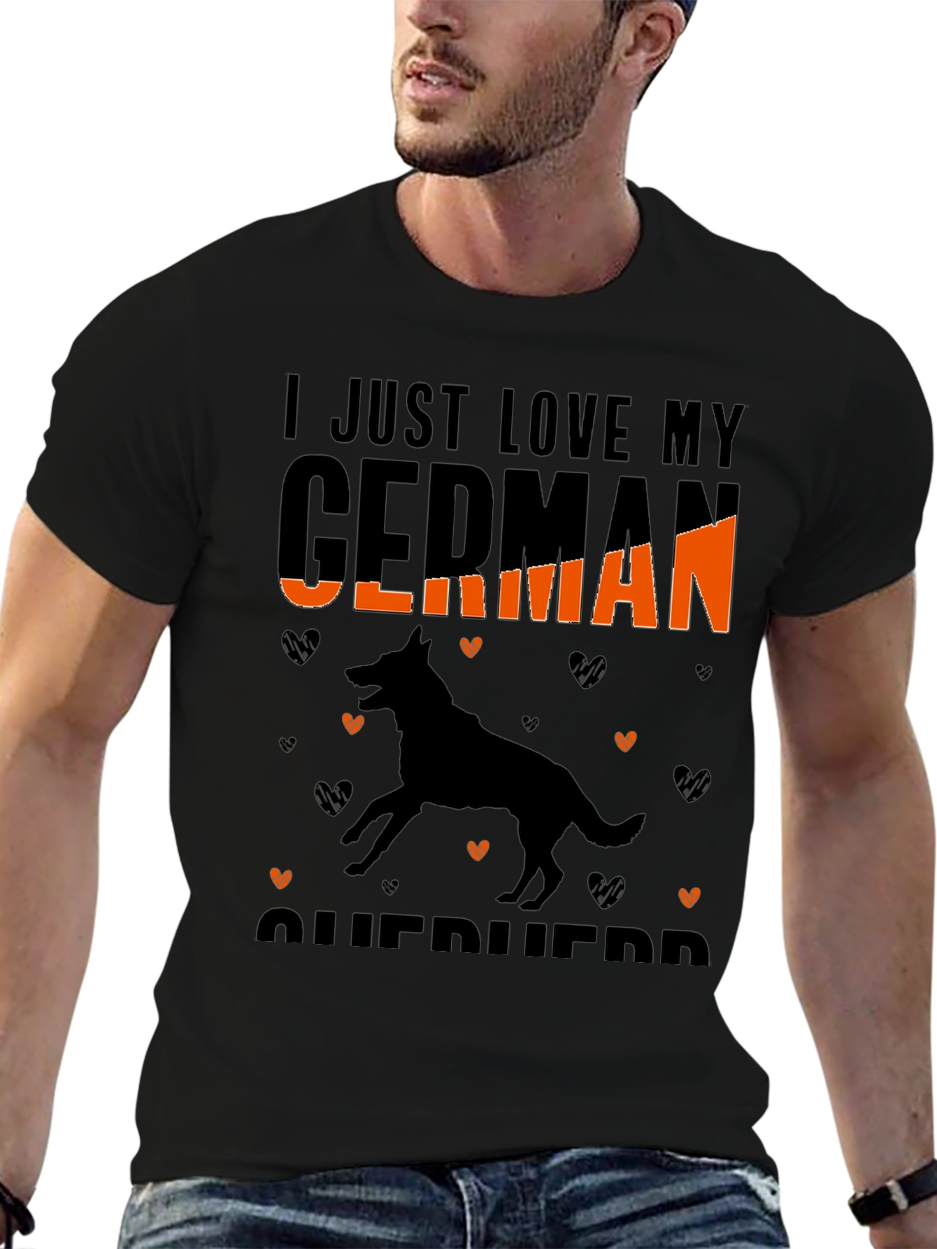 I Love My German Shepherd T-Shirt
