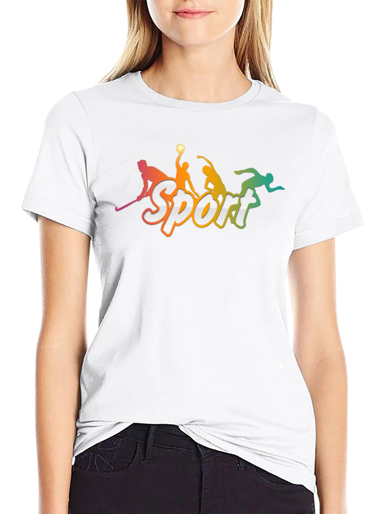 Sport Silhouette Graphic Tee
