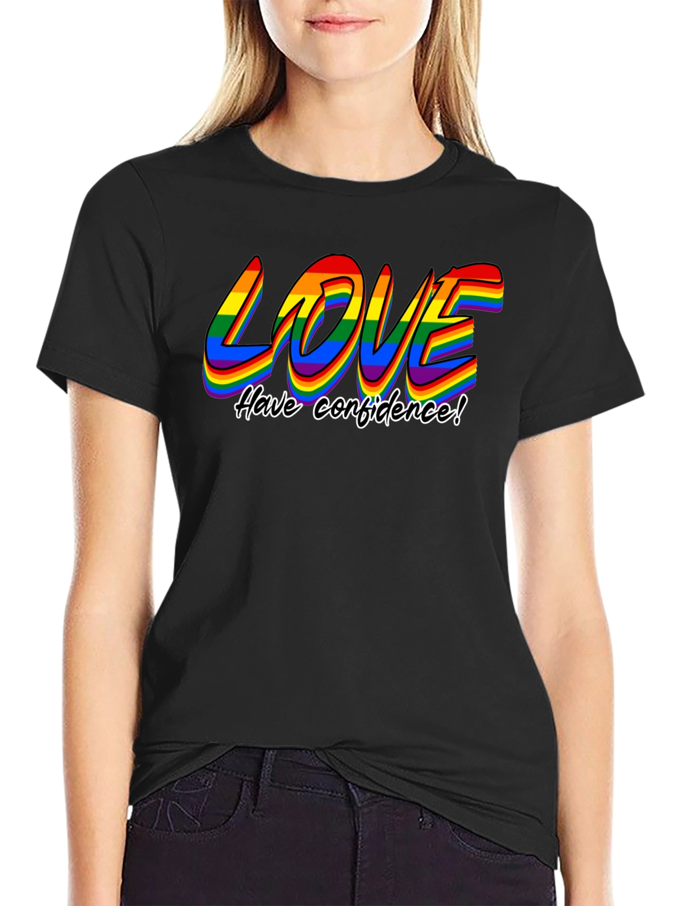 LGBT Pride Rainbow LOVE T-Shirt