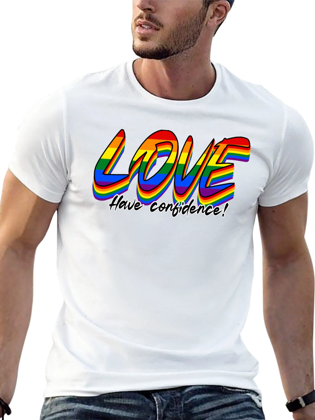 LGBT Pride Rainbow LOVE T-Shirt