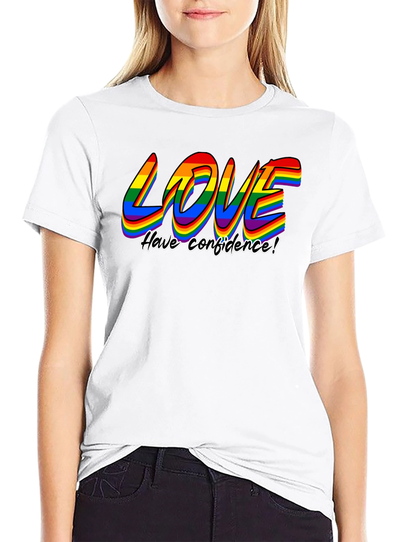 LGBT Pride Rainbow LOVE T-Shirt