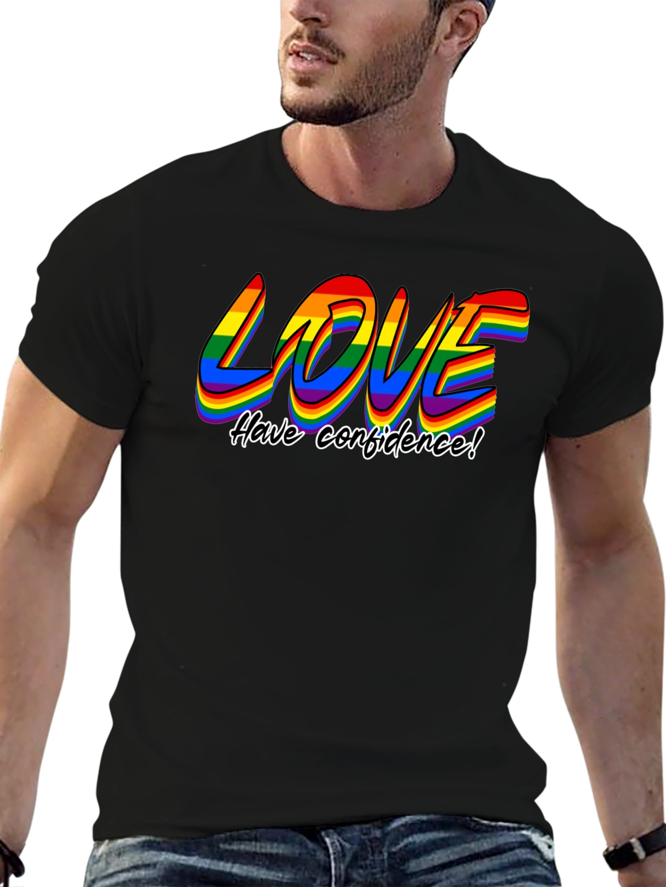 LGBT Pride Rainbow LOVE T-Shirt