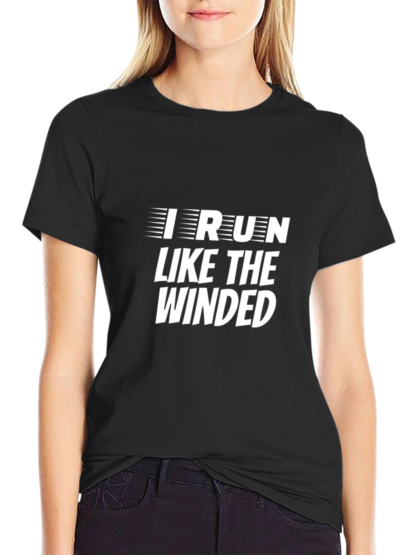 I Run Like The Winded Graphic Tee