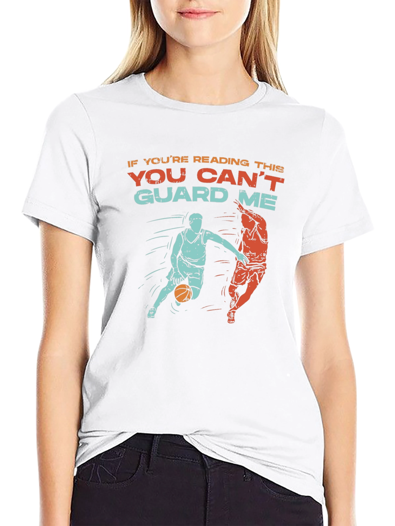 Basketball Graphic Tee - You Cant Guard Me